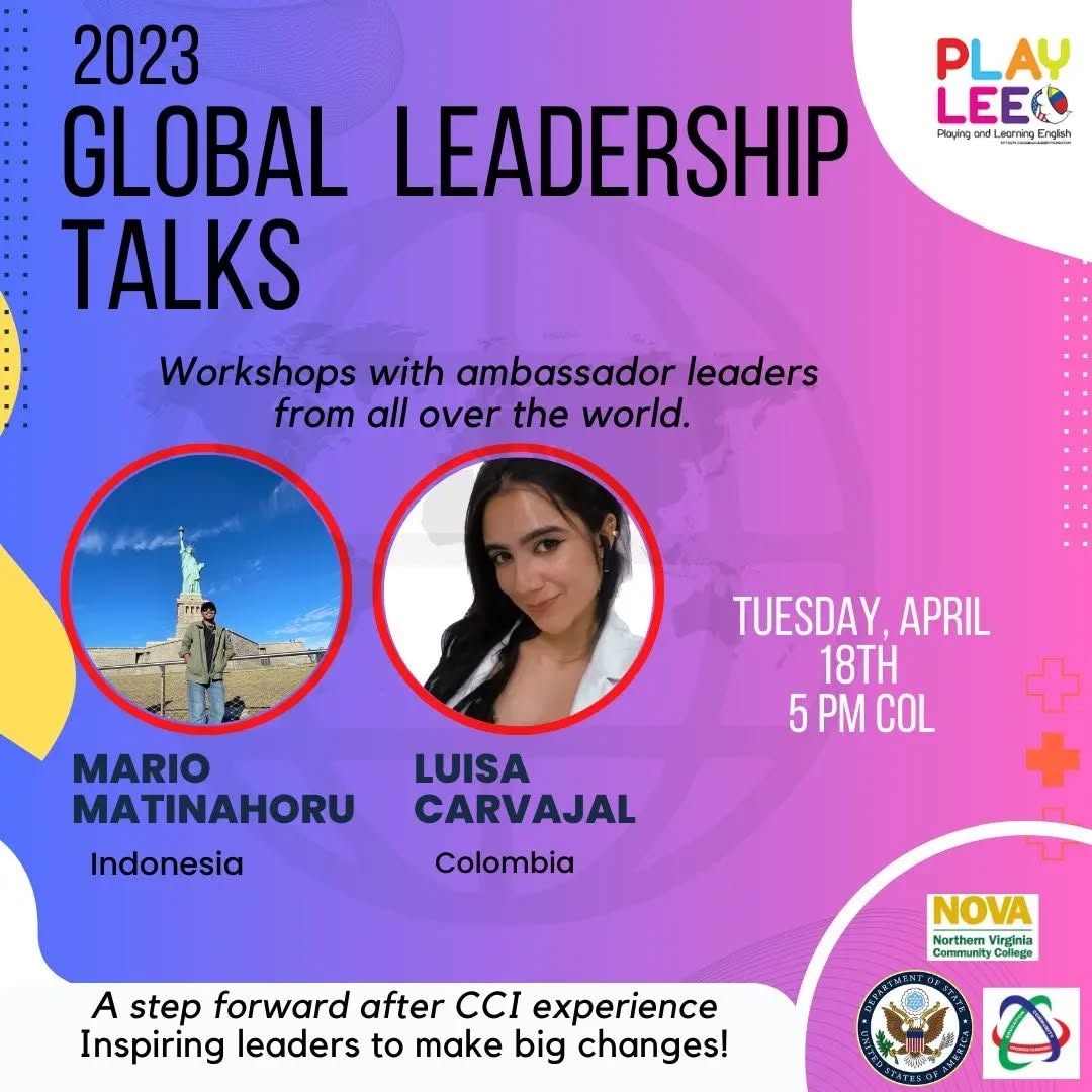 Global Leadership Talks es una iniciativa para conectar liderazgos y aprender de otros líderes a nivel internacional. Si te perdiste la sesión, en este link puedes conocer del invitado Internacional Mario Matinahoru y su liderazgo desde Indonesia. https://youtu.be/txZjxzyAWx4 let's go PLAYLEE! #yclf #playlee @youth.colombian.leaders