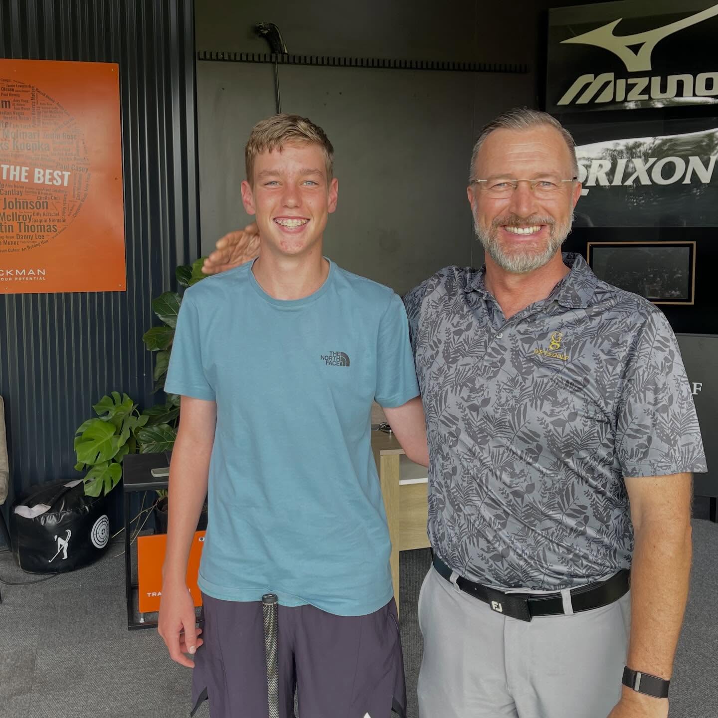 Congratulations to Cyle McGeer on winning he’s first USKids tournament with a strong 74, well played 💪🏼