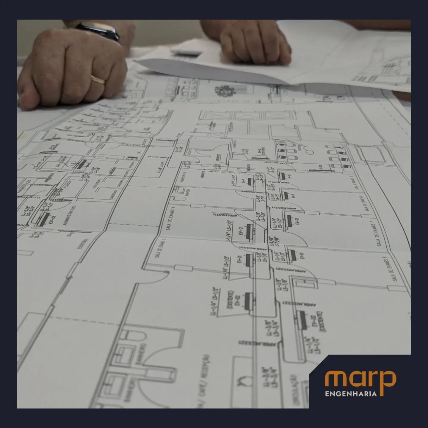 Reunião de compatibilização de projetos #engenhariacivil #projetocomercial