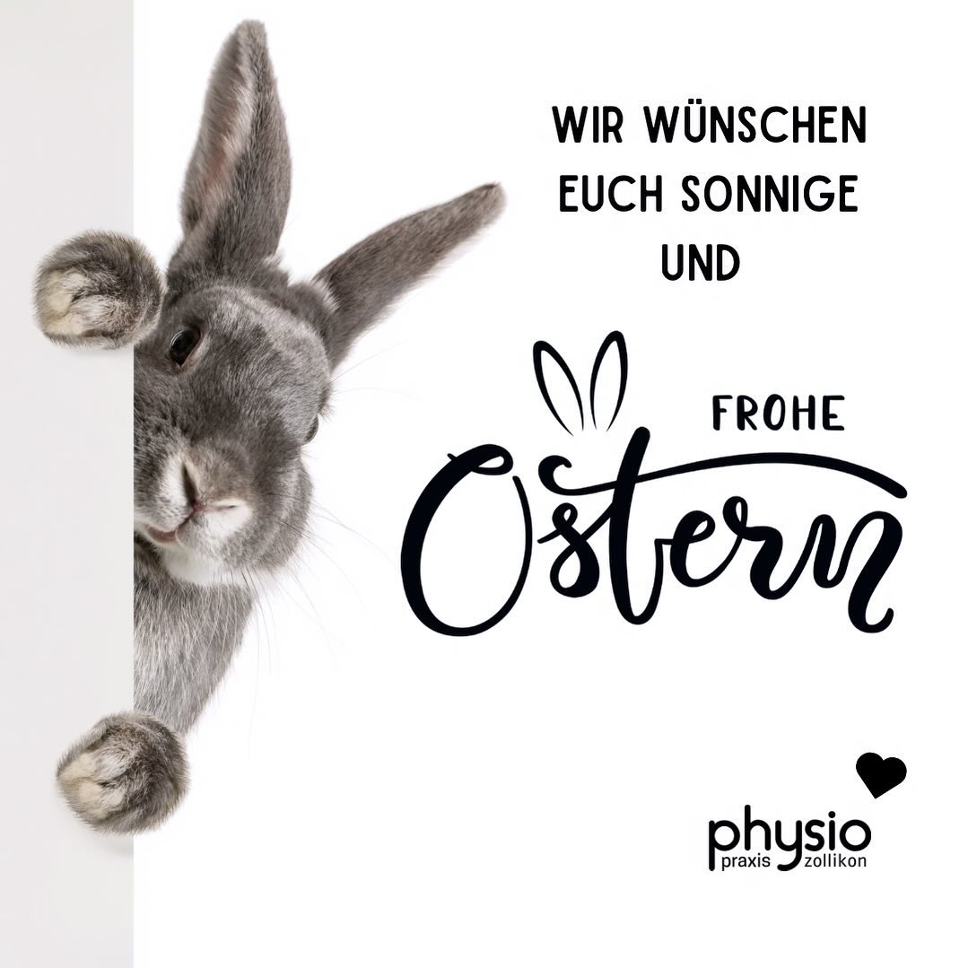 Viele liebe Ostergrüsse! ☀️🐰 wir freuen uns auf euch alle ab Dienstag wieder und wünschen euch schöne Feiertage!