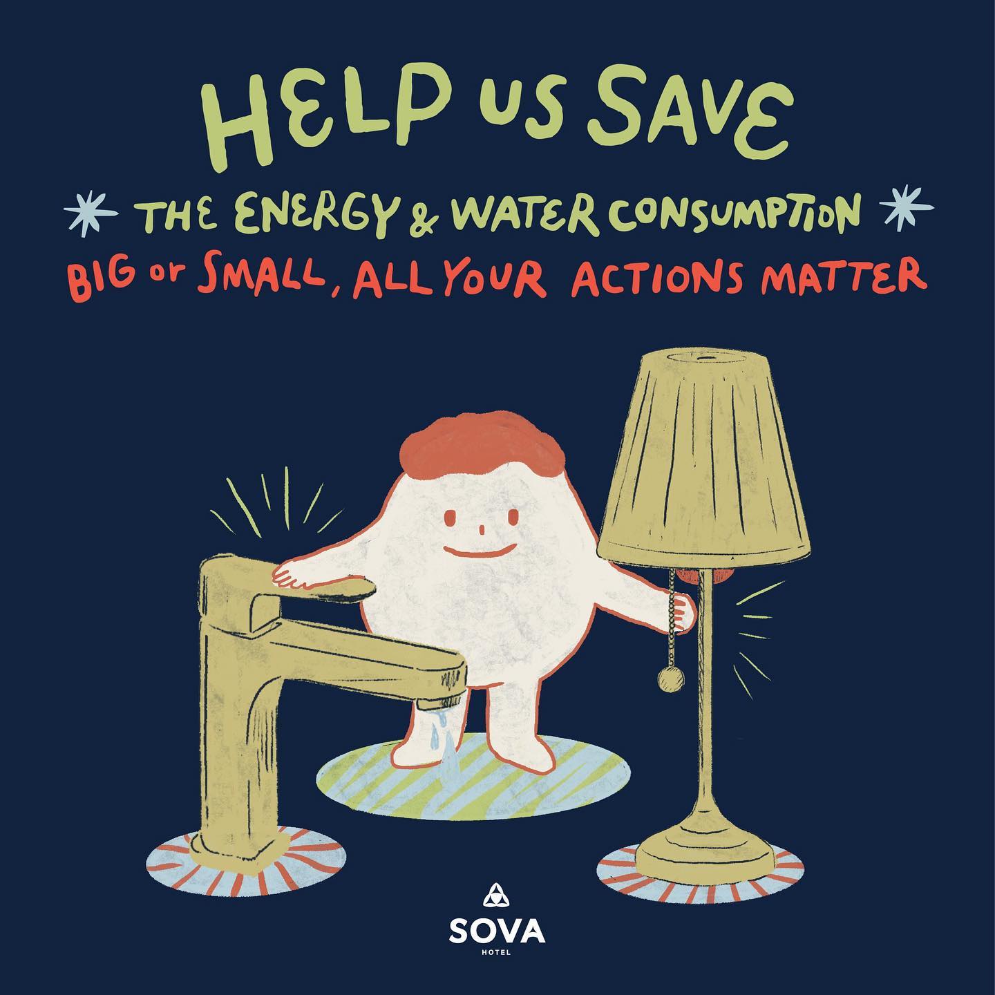 #DidYouKnow 💡💡Compared to traditional incandescent light bulbs, CFL light bulbs typically use about 25%-80% less energy, saves money, and lasts 3-25 times longer! 🌟🌟
2021 has been rather a challenge to many so far, as well as to our planet earth itself. 🌏
At SOVA, we believe in the impact small actions can gain! Let it start with you today, shall we ? Remember, all your actions always matter. :)
👣Ways to reduce your carbon footprint 👣
💧MAKE EVERY DROP COUNT - Turn off the tap when brushing your teeth or washing your hands.
🔌REDUCE ENERGY USE - Turn off all electrical appliances when you are not using them.
🌞ENHANCE YOUR PRODUCTIVITY & MOOD WITH THE NATURAL DAYLIGHT - Natural daylight can definitely boost a lot of health benefits such as improving mood, less fatigue and reduce eyestrain.
💚GIVE OUR A/C A LITTLE REST - Turning the air conditioning off even for 1 hour a day can save the electricity consumption up to 10%
🚪MAKE SURE THE FRIDGE DOOR IS PROPERLY CLOSED - It requires energy to its intended temperature after the air has escaped from the appliance.
#sovahotelbkk #sovasupports #EnergyEfficiency #energysaving #saveenergy #gogreen #reducecarbonfootprint
