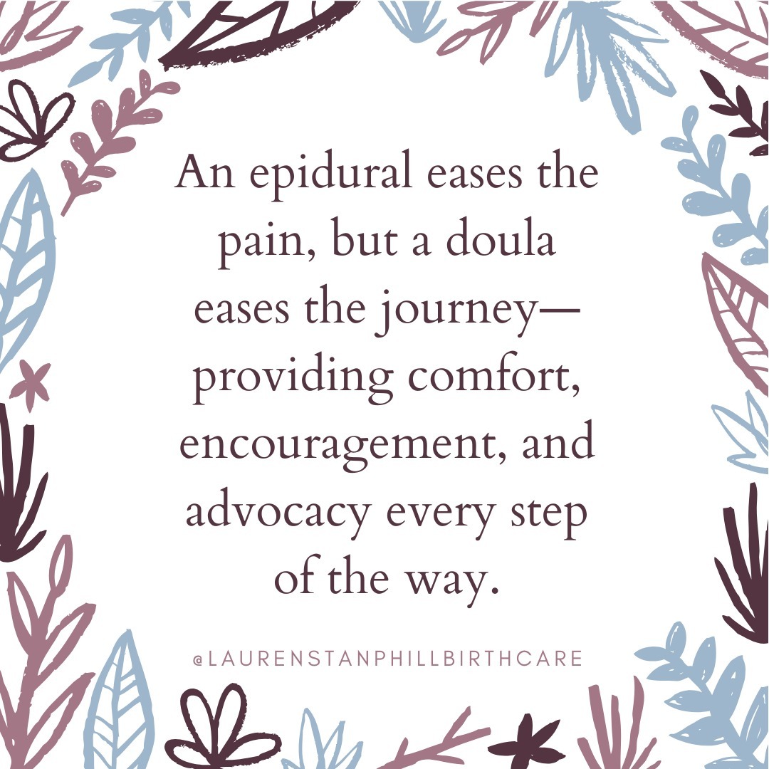 Should you hire a doula if you are planning to get an epidural?
Short answer: YES!
It’s a common misconception that doulas are only beneficial for women planning unmedicated birth – which simply isn’t true!
Here are some reasons why:
✅ You will likely feel some of the discomforts of labor before an epidural is placed, and a doula can provide essential comfort measures before it takes effect. Additionally, there is an optimal time during labor to get an epidural to reduce your chance of greater medical intervention. A doula can help you get there.
✅ Having an epidural does not negate the necessity of movement during labor. A doula can help you stay comfortable and offer hands-on support to help you change positions. This physical support will ensure your baby is given ample opportunity to move through the pelvis so your labor doesn’t slow down or stall.
✅ A doula is there to provide continuous emotional support during labor. The birth process can be intense and sometimes overwhelming, even with an epidural. Having a doula ensures that you have someone by your side to help reduce anxiety, provide reassurance, and advocate for your needs.
✅ Doulas are familiar with the birth process and can help you communicate your preferences and concerns to the medical team. This is especially helpful if you're not familiar with medical terminology or if you feel overwhelmed by the hospital environment. Your doula can help ensure that your wishes are respected, including wishes that involve pain management like an epidural.
✅ And let’s not forget partners! A doula can guide your partner on how to be helpful and ensure they’re also taken care of emotionally and physically. This allows your partner to be more present and involved in the birth, without feeling unsure of how to help.
No matter what kind of birth you desire, a doula can help. Send a message if you’d like to learn more or book a consult!
#BirthDoula #DMVDoula #NOVADoula #EmpoweredBirth #Doula #Epidural #fairfaxdoula #loudondoula #doulasupport