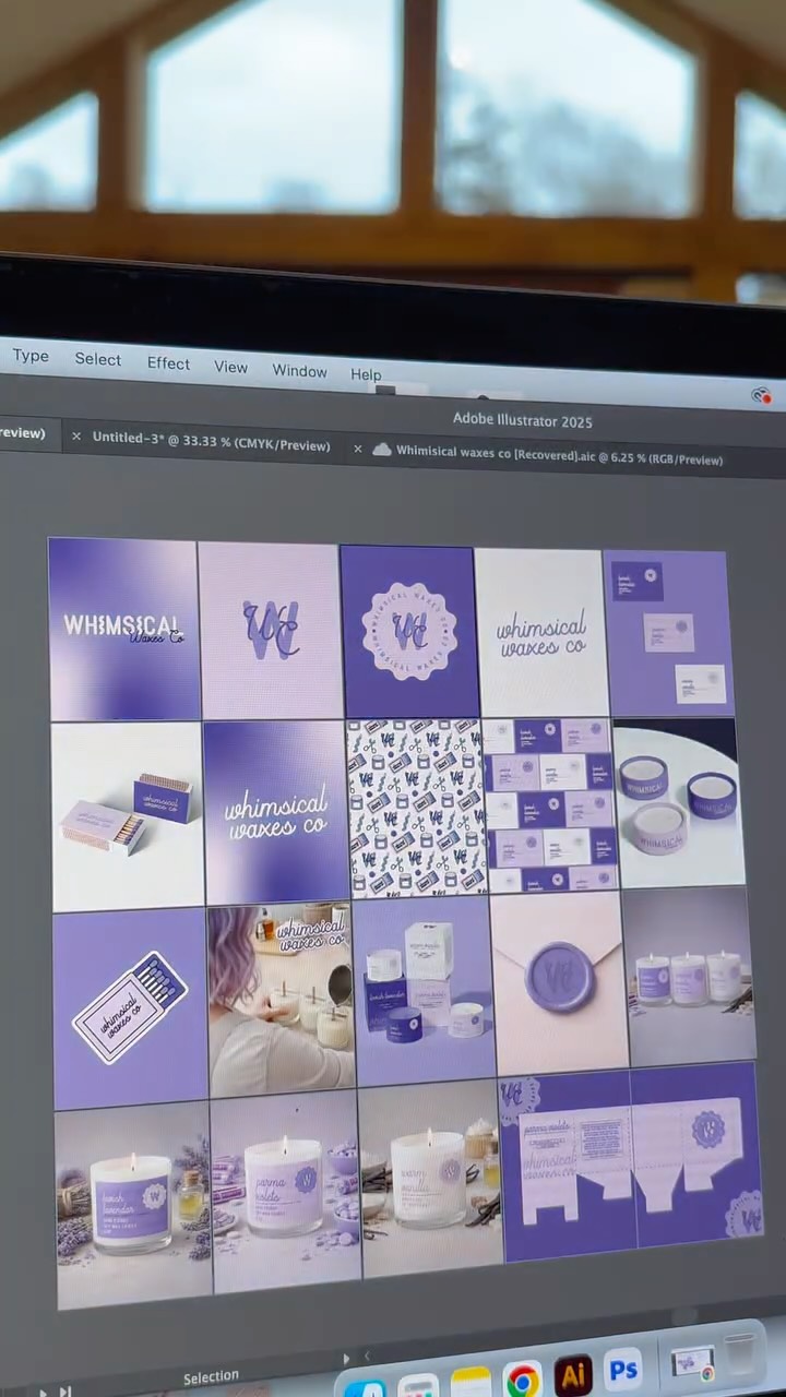 Love a full-circle moment like this 💜
5 years ago, this was the very first logo I ever created.
Same brief. Same brand name. Very different designer.
Coming back to Whimsical Waxes Co now feels like opening a time capsule but with sharper strategy, stronger confidence, and a much deeper understanding of branding beyond “just a logo”.
This version is softer but more intentional.
More cohesive.
More me.
It’s such a reminder that growth isn’t always loud - sometimes it’s subtle, layered, and seen most clearly when you look back.
If you’re at the start of your creative journey, keep going. One day you’ll revisit your first project and smile at how far you’ve come ✨
————————————————————
AGE Productions UK Ltd is a branding studio crafting scroll-stopping designs for passionate entrepreneurs 💎
Offering brand identity design, printing services, website design & development, marketing strategies, content creation & design and social media management 🩵
We are now taking bookings for January & February 2026 🗓️
Let’s work together!
📧 info@ageproductions.co.uk
💻 www.ageproductions.co.uk
We are based in Essex, England and offer services worldwide 📍