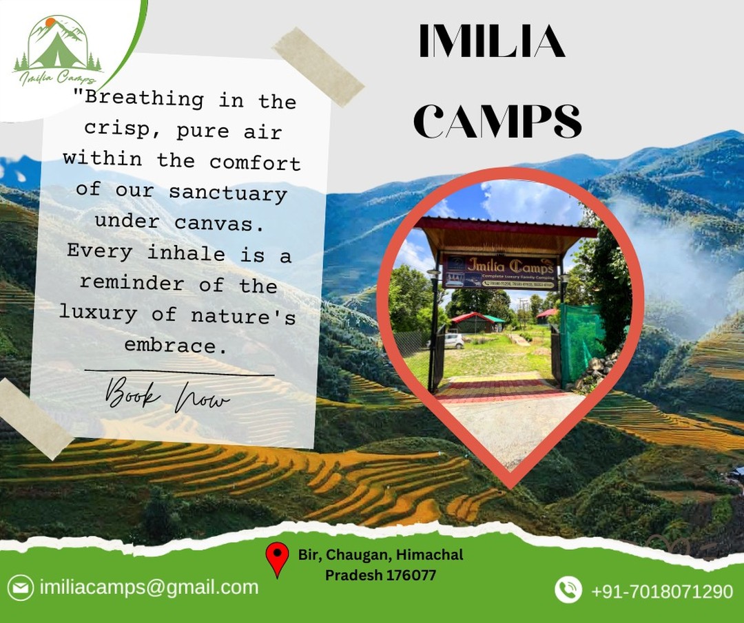 Finding solace in the gentle whispers of the breeze that grace our cozy abode. Inhale the serenity, exhale the worries - our tent service is a haven for rejuvenation. 🌿🏕️ #BreatheEasy #NatureRetreat #TentLife #NatureEscapes #BreatheInBliss #OutdoorRetreat #SereneVibes #NatureNurture #BreatheDeeply #EscapeToNature #CampingComfort #RefreshandRenew #imliacamps #imiliacamp #himachal