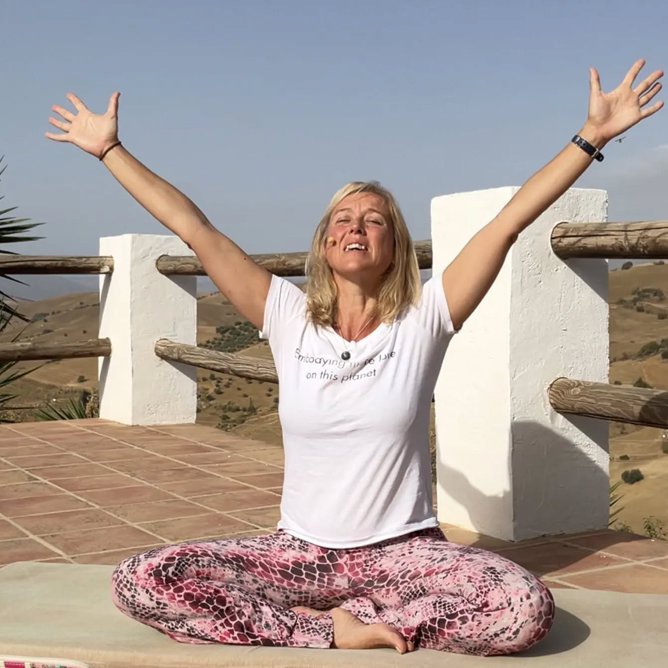 So much fun teaching in the Andalusian mountains of Spain. š„°