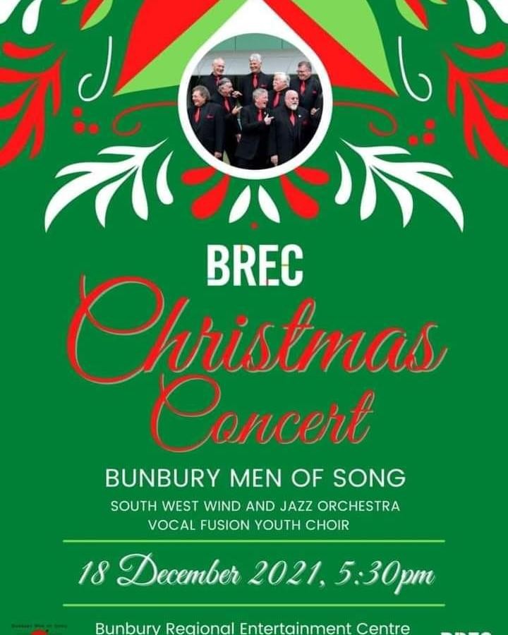 Vocal Fusion Youth Choir are honoured to be part of this Christmas Concert with Bunbury Men of Song and the South West Wind and Jazz Orchestra on the main stage of BREC.
What a fantastic opportunity for my amazing choir members :)
Followed then by Performing at the BREC CHRISTMAS GALA on the same evening.