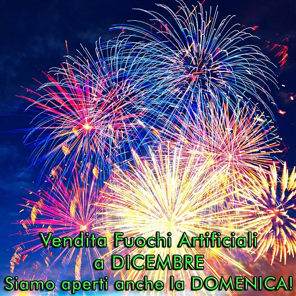 A dicembre siamo aperti anche la domenica! Vieni a trovarci per scegliere tra i migliori prodotti pirotecnici per festeggiare nel migliore dei modi il 31 Dicembre! Visita il ns sito per visionare una parte dei fuochi da noi trattati! www.meschieri.com
#fuochidartificio #fuochiartificiali #articolipirotecnici #festa #31dicembre #apertiladomenica #petardi #botti #festeggiaconnoi #armeriameschieri #armeria #meschieri #meschieribusto #bustoarsizio #varese #fuochidartificio🎆 #fuochipirotecnici #fuochidartificio🎆🎇