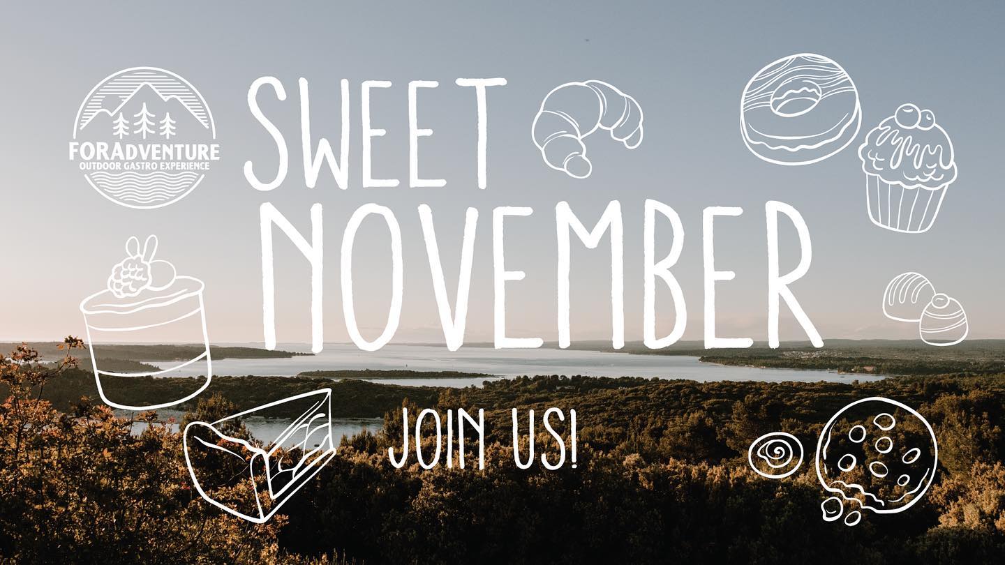 Say Hi to Sweet November.
Pridružite nam se u otkrivanju novih staza u Sweet Novemberu.
Donosimo vam najbolje od Istre kroz jedinstveno iskustvo, baziramo se na južnom dijelu poluotoka.
More, sunce, brda i fini slatki doručak.
Ova kratke i ne pretjerano zahtjevne hike ture provest će vas interesantnim stazama do predivnih vidikovaca gdje ćemo uživati u gastro iskustvima.
6.11. Rt Kamenjak i Fritule po novom
13.11. Barbariga i Gluten Free iskustvo
20.11. Gornji Kamenjak i Gluten Free iskustvo
27.11. Štinjan i Pinca
Cijena 150 kn po osobi.
Djeca do 14 godina 40% popusta, ispod 3 godine BESPLATNO
Ljubimci su dobrodošli.
Dužina staze od 6 - 12 kilometara.
Trajanje ture ovisno o danu i stazi.
Cijena uključuje stručno vodstvo, metalni lončić/šalicu koja vam ostaje kao poklon, topli čaj i desert.
Za sve dodatne informacije stojimo na raspolaganju. Sara 091 600 7224
Obavezno rezervirajte svoje mjesto na vrijeme! Barem jedan dan prije polaska.
Dodatan popust se odobrava ako bookirate više subota.
Potrebno je ponijeti ugodne tenisice za hodanje i dobru volju, za osmijehe i zabavu ćemo se mi pobrinuti.
U slučaju kiše i lošeg vremena prebacujemo izlet za drugi vikend.
Pratite nas!
#foradventure #outdoorgastroexperience #sweetnovember