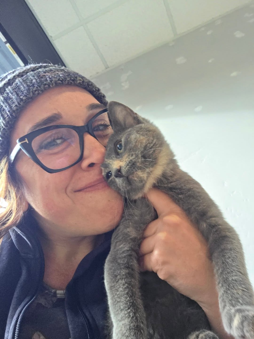 Loving you is going to be so easy! Lucy got adopted! She's precious!