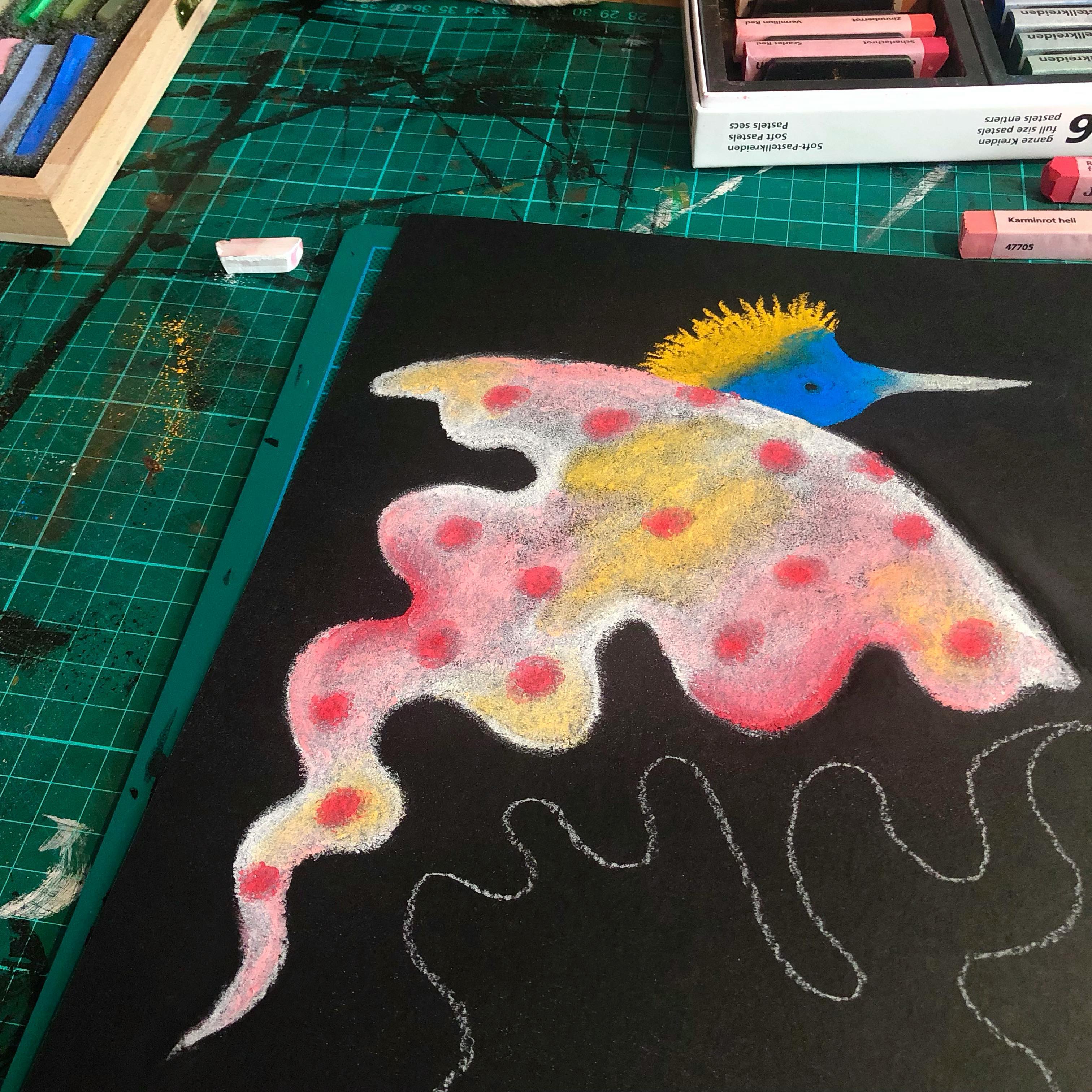 Evening spright ✨
.
.
.
#pastel #art #spright #color