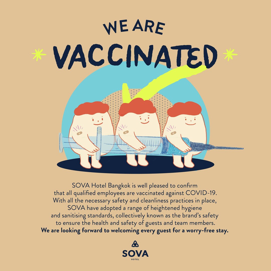 #sovahotelbkk #COVID19 #vaccinated #sukhumvithotel #bangkok #thailand
#hotelpromotion #bangkok #sukhumvithotel #specialrates #TTG #smartliving #sovaresidence