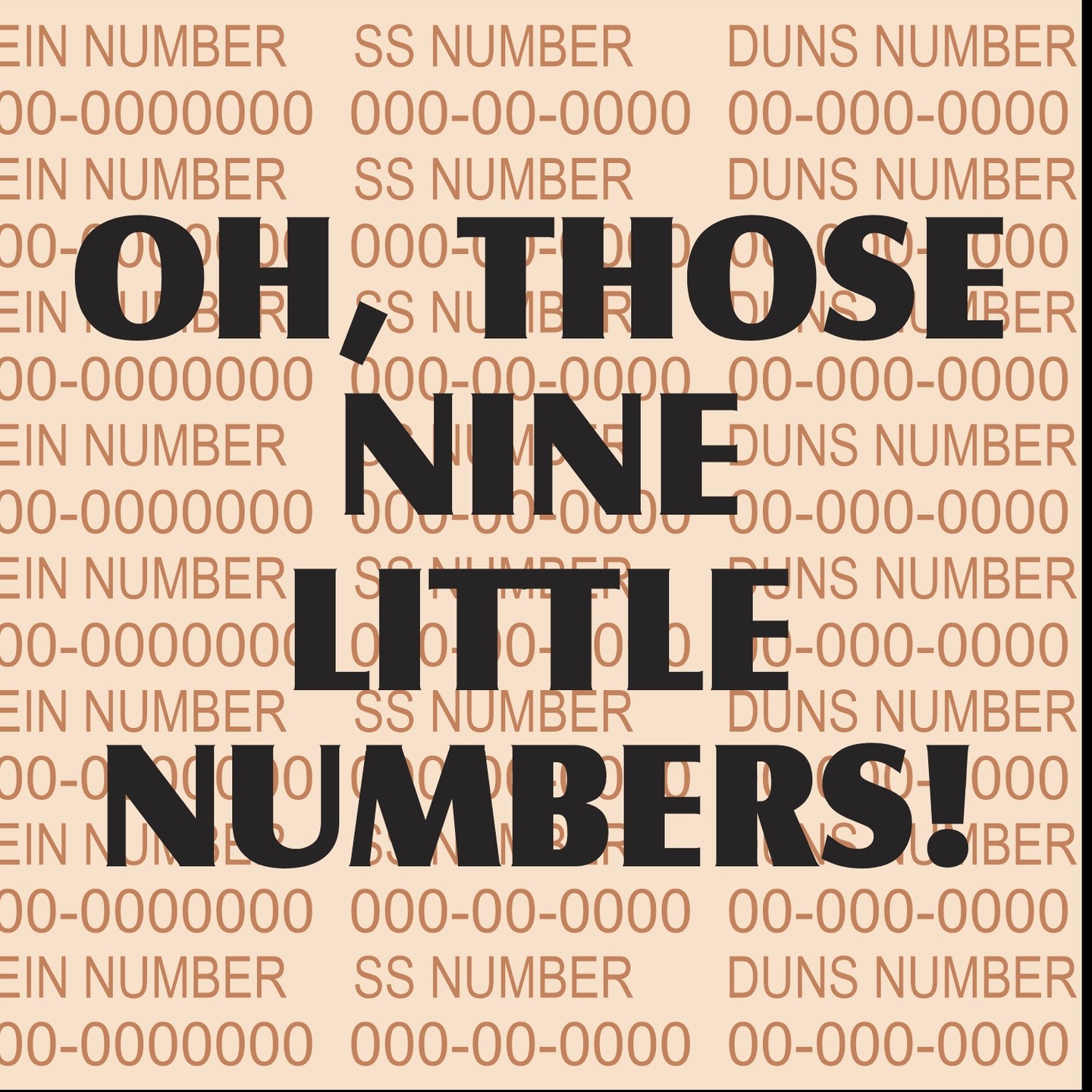 OH, THOSE NINE LITTLE NUMBERS!
At some point back in time, some so-called credit guru recommended business owners put their EIN number or DUNS number in the slot where the social security number is supposed to go when applying for credit. Little could he have known what absolute havoc he was going to wreak far into the future for those who were innocent (or desperate) enough to follow his advice about those nine little numbers.
As you can see below, when the dashes are removed, all three (EIN, SSN, and DUNS) are just nine little numbers:
• An EIN number has nine numbers separated by one dash: 00-0000000
• A DUNS has nine numbers separated by two dashes: 00-000-0000
• A Social Security number has nine numbers and two dashes: 000-00-0000
• Online applications don’t require the dashes, so they all become: 000000000
And that is where the similarity ends... Their use and intent is vastly different, and they are NOT INTERCHANGEABLE in any way! More importantly, if you are trying to use one set of nine numbers where the computer is expecting to see a different set, you may be in for a wild ride!
The crazy guru’s scheme probably worked for a while, until computer technology caught up. But most creditors and suppliers now require everyone to provide their social security number on credit applications — and not because they want to — but because they have to.
1. They are required to verify and track your identity (due to the Patriot Act).
2. They need to verify YOU are requesting the credit account (and you're not the victim of identity theft).
3. They have to prove you meet the credit underwriter’s base criteria (such as a 500+ FICO score).
4. They want to get you approved any way they can, even if that approval is based off your personal credit (if the business does not have sufficient credit in its file).
READ MORE: Oh, Those Nine Little Numbers
https://www.starpointcreditsolutions.com/post/2016/08/03/oh-those-nine-little-numbers
#smallbusiness
#businesscredit
#howtofixmybusinesscredit
#businesscreditbuilding
#tradelines
#smallbusiness
#businesscoach
#businesscreditrepair
#businessvendors
#creditapprovals
#businessinquiries
#businesstradelines