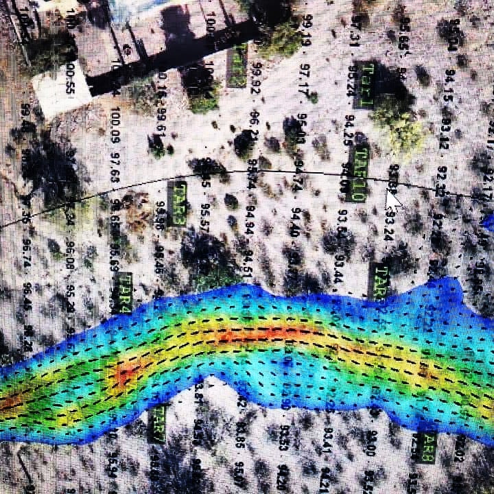 Modeling 100 yr floods by meshing millions of point clouds from drones and using phyton coding to accurate model flooding behavior.