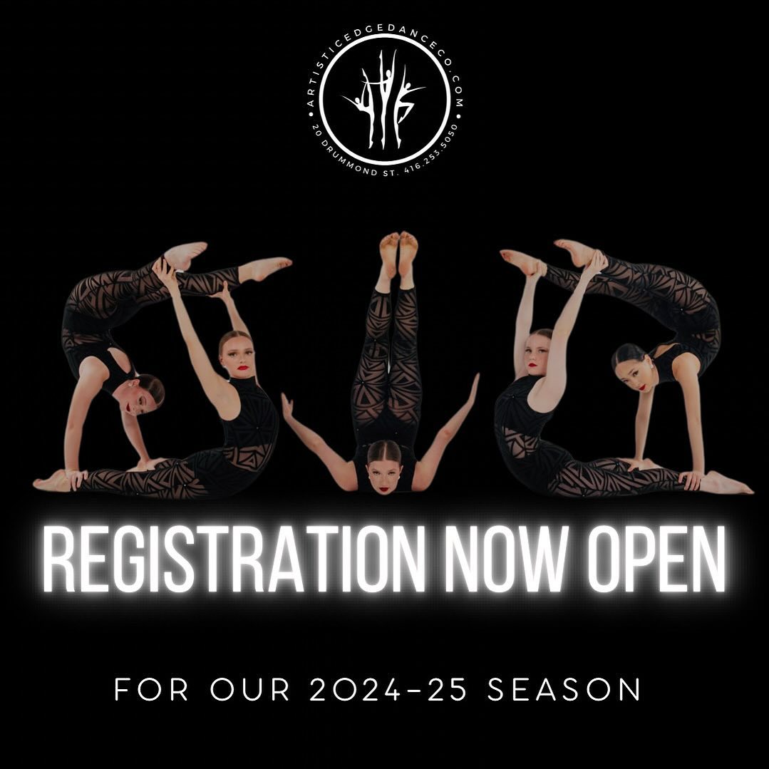 Season 14…LET’S GO!!!! 🖤
Now registering for our fun and educational recreational and competitive programs! Join our dance family today! Contact us for more information or visit our website link in bio. #letsdance 416-253-5050
.
.
.
#AEDC #etobicokedance #mimico #dance #etobicokemoms #childrensactivities #fit #strong #activekids #shoplocaletobicoke #etobicokecommunity #humberbayshores #lakeshore #toronto #etobicokeevents #newtoronto #etobicokelakeshore #mimicovillage #mysticpointe #summer #fall