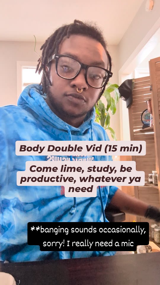 We all need a body Double sometimes. Here 15min to vibe with me.
*Some banging, my bad y'all, I was just tryna fit this thicccc butter into the jars
Music: Olivia Dean - The Art of Loving (2025)