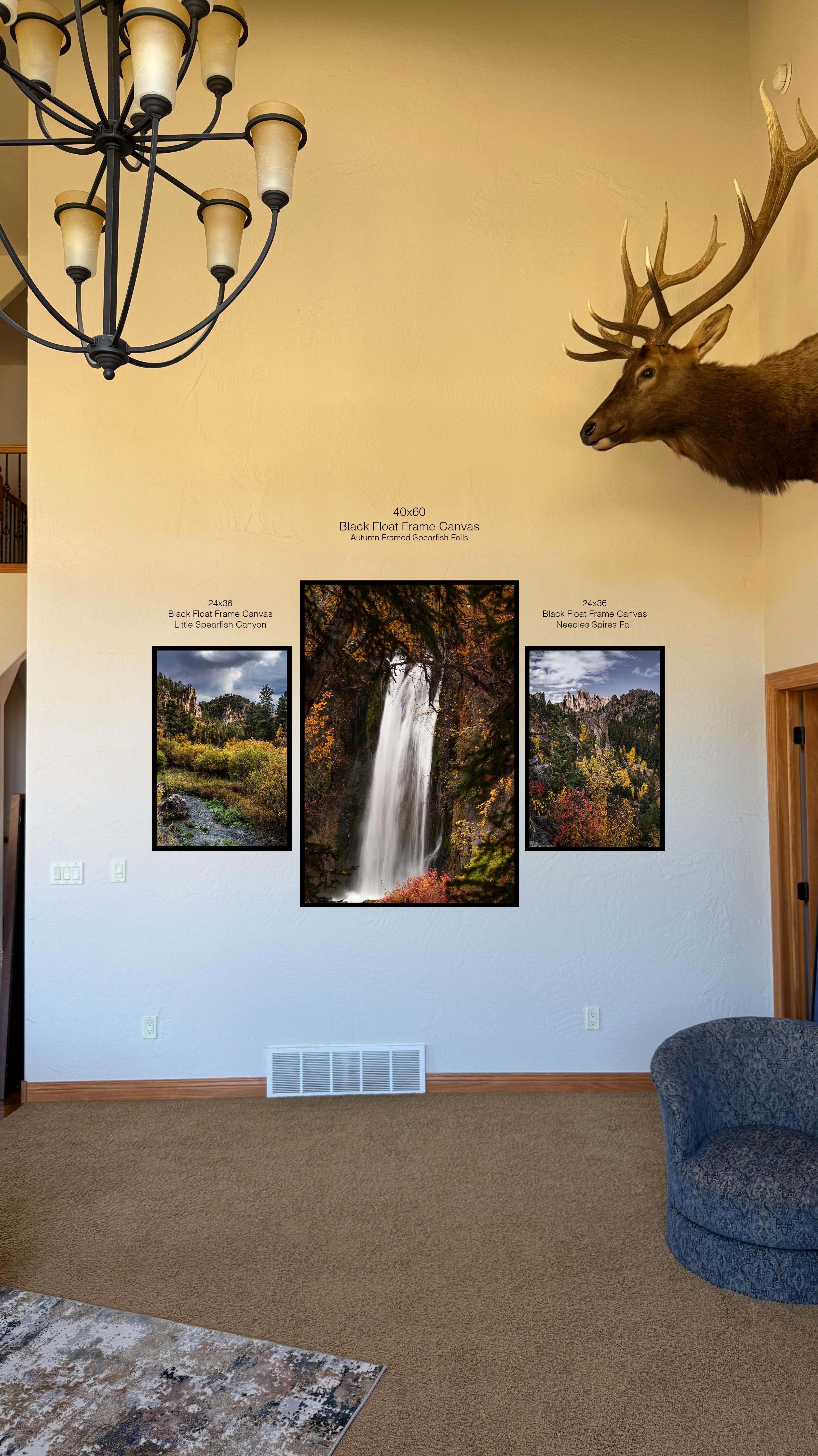 First reveal of another unboxing ✨
This three-piece collection was intentionally scaled for a client’s large 2nd home wall:
• 40×60 open edition centerpiece
• two 24×36 limited edition companions
Thoughtful sizing makes all the difference!
If you’re unsure what works for your space, this is where I come in to help!