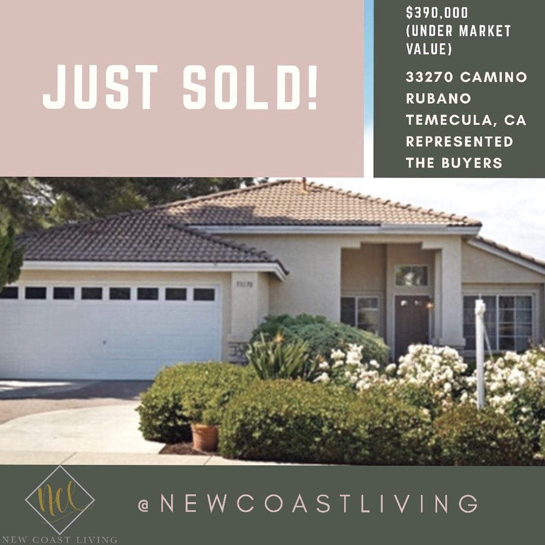 Second closing this week! So happy to have helped our veteran couple now teachers downsize to their second home in Temecula. A beautiful home with stunning city and mountain views, minutes from all the wineries and great schools!
Have questions regarding your real estate goals? Contact us for a free consultation!