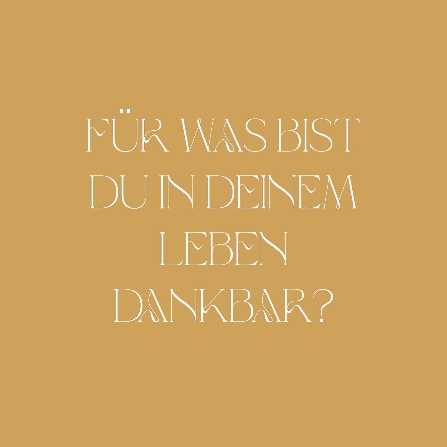 Wofür bist du dankbar? 🫶🏻