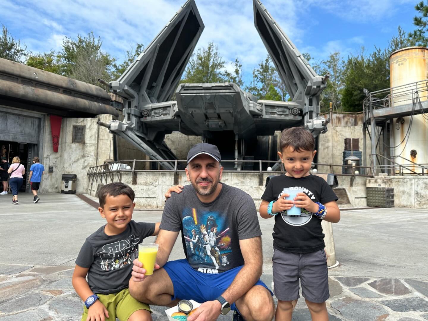 Being a dad means being able to see the things you love through the eyes of your children. #starwars #disney #starwarsfan #darthvader #neurosurgery #brain #dad