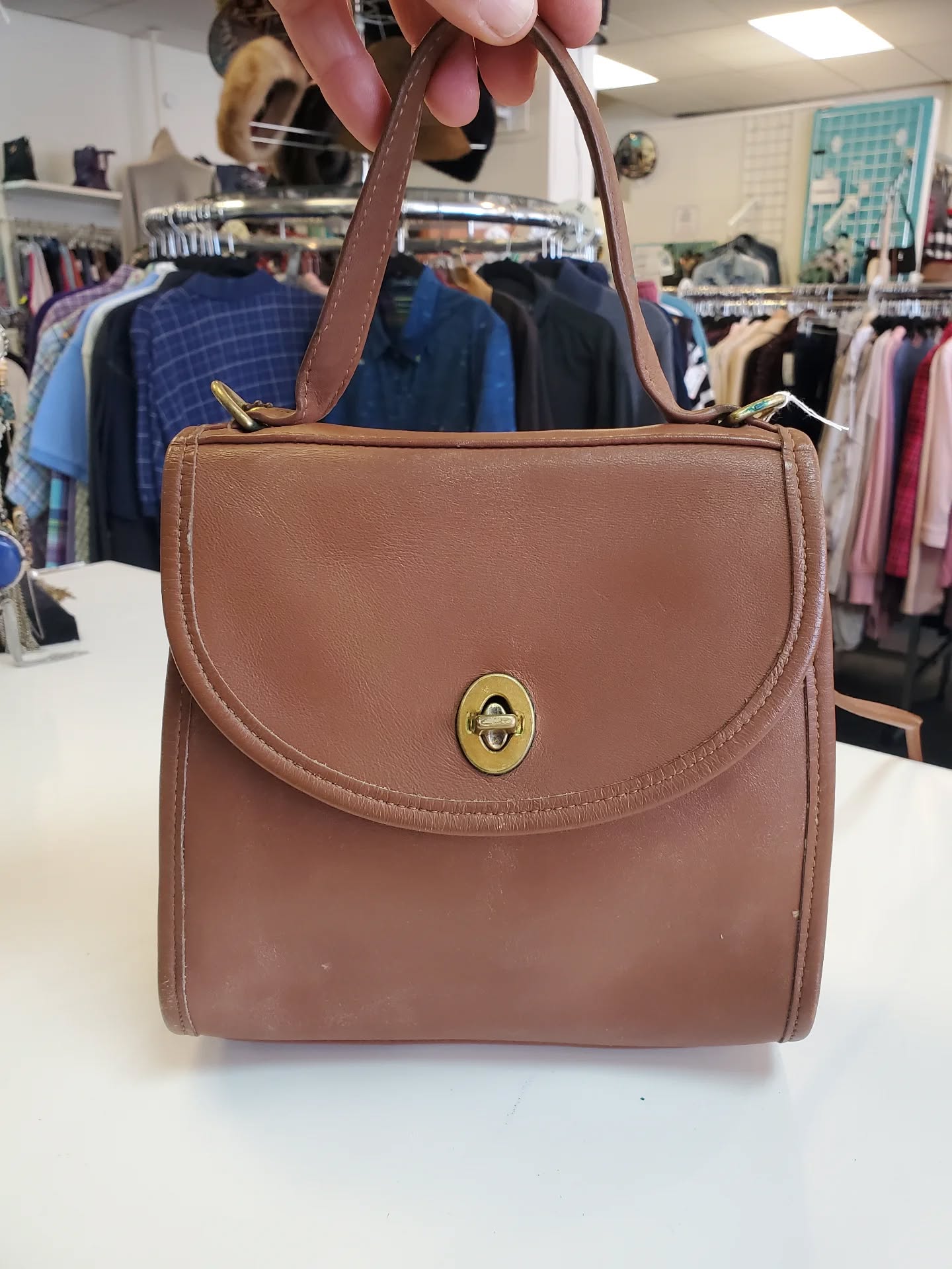 SOLD
COACH Vtg Regina
Store hours:
Tuesday - Friday 10am to 6pm
Saturday 10am to 5pm
Call or DM for more info: 215-855-8533
Call to book your Private Shopping Party
8 to 15 people
No charge to reserve the space/time
Just shop!
BYO food/beverage