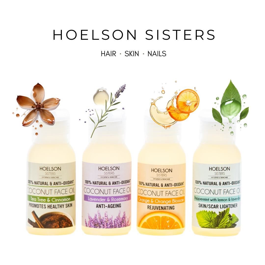 ✨ A little bottle of everyday nourishment.
Our Coconut Face Oils are rich in natural hydration - gently moisturising skin, softening hair, and nourishing nails.
Simple, soothing, and suitable for all skin types.
Glow naturally, every day.🥰
#HoelsonSisters #CoconutCare #NaturalGlow #HairSkinNails #EverydaySkincare
