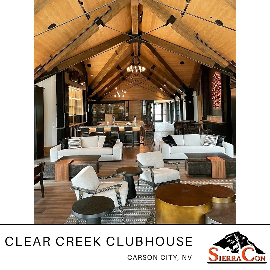 Furnishings are going in which means we're nearing the finish of the beautiful Clear Creek Clubhouse.
.
.
.
#generalcontractor #construction #clubhouse #clearcreektahoe #nevada