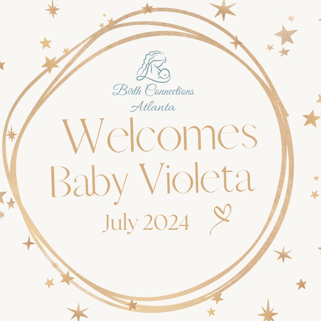 She did not want to be an August Leo, but she's a Leo nonetheless. (inside joke) Welcome to the world, Violeta!
#BirthConnectionsDoulas #atlantadoulas #HealthyMomsHealthyBabies #ThrivingFamilies #BirthDoulas #PostpartumDoulas #ChildbirthEducation #MelanatedChildbirthEducation #BreastfeedingFamilies #LactationClasses #BuildingCommunity #GrowingFamilies #NBPP #NatlBirthPostpartumPros