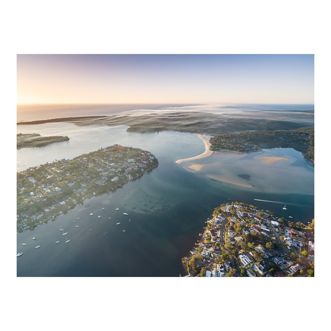 I had planned this helicopter flight over Cronulla and the surrounding waterways for 6 months. As I needed flexibility with the flight path, it had to be on a Sunday, and it had to be at Sunrise. Either the weather conditions were not ideal, or when they were, Sydney airport would not allow it. It was a constant battle.
But eventually we got up in the air and the conditions were absolutely magic, and totally worth all the effort. A beautiful thin layer of fog drifted across The Royal National Park and eventually across the Port Hacking, which just made the scene that extra special.
Cronulla / Port Hacking / The Royal National Park ~ NSW
#helicopter #blueskyhelicopters adventure #australia #cronulla #ocean #australiagram #AlwaysGoodTimes #australiangeographic #sunrise #fog #fujifilm #discoveraustralia #GetOutStayOut #ig_australia #ig_select #landscape #landscapehunter #landscape_lovers #natgeo #nature_perfection #epic #seeaustralia #visitnsw #adamcrewsimagery #royalnationalpark #bundeena #porthacking @ig_australia__ @nikon_australia @travelaustralia @australianshotz @australiagram @aussiegramm @visitnsw @ig_down_under @blueskyhelicopters @ig_sunrisesunset @ig_worldclub @ig_captures