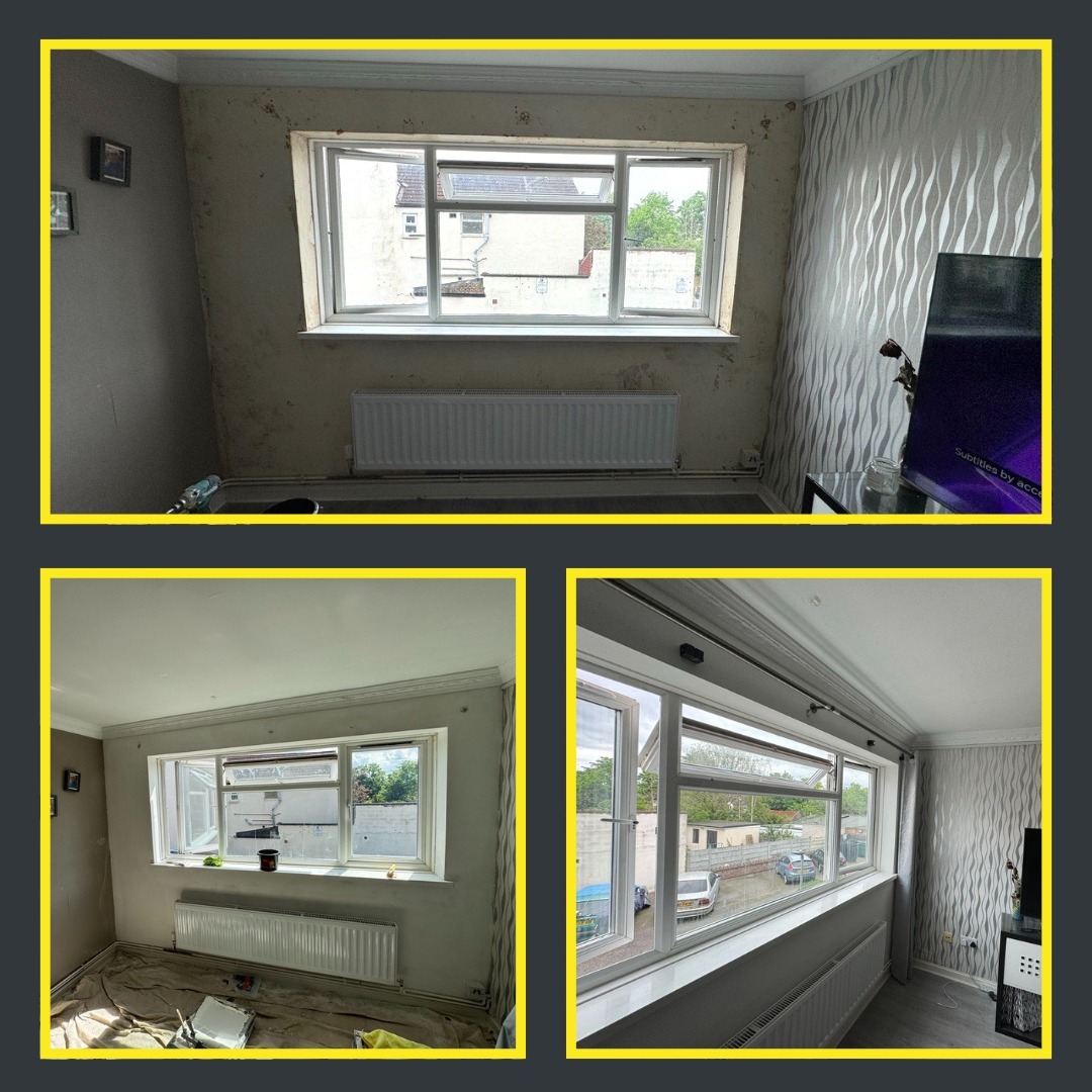 🎨 We've just finished decorating a beautiful living room in North London. We spruced up the walls with a fresh coat of paint and added some stylish touches to the windows.
Are you looking to give your home a makeover?
Contact The CC Maintenance today!
020 8092 2060 | info@theccmaintenance.co.uk
#DecoratorLondon #HomeDecoration #PaintersLondon #NewLivingRoom #HomeRenovation #HouseholdTips #BuildersNearMe #DecorationExperts #WindowDecoration #DecorateMyHome