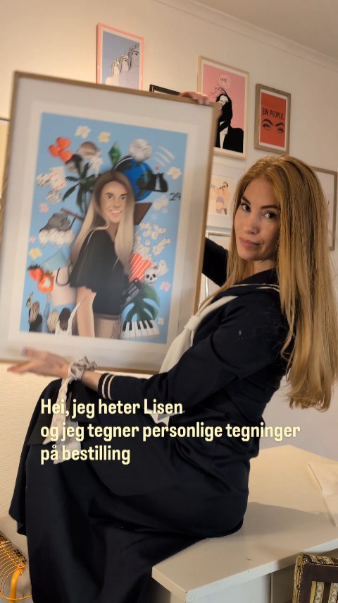 Personlige tegninger.
Tegnet for hånd digitalt, printes på kunstpapir, signeres og sendes hjem til deg ♥️
🌐www.lisenven.com
💌 hello@lisenven.com