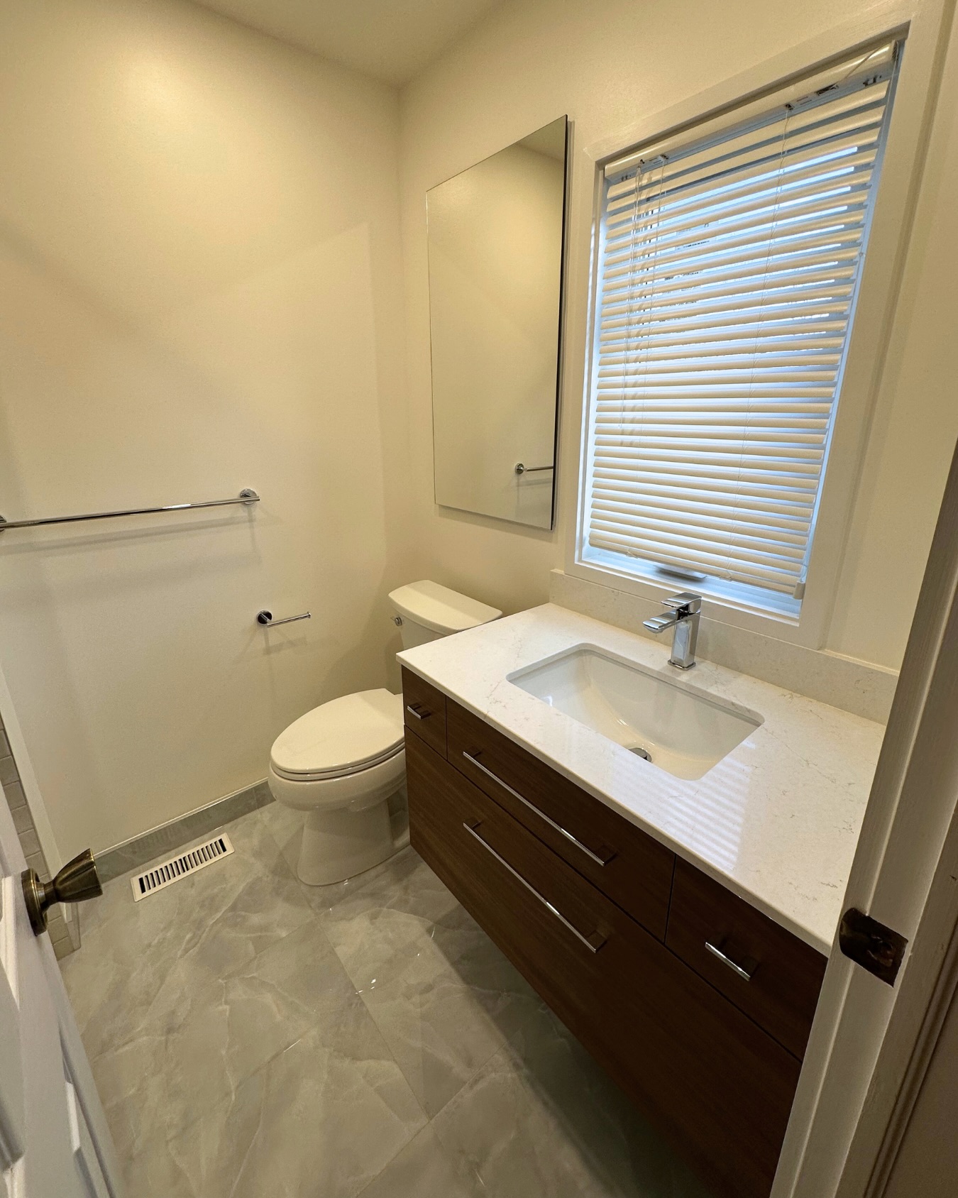 Sometimes the smartest renovations aren’t dramatic — they’re deliberate.
This Mississauga home didn’t need a complete overhaul.
It needed the right updates, in the right places.
So instead of reinventing everything, we focused on improving what the family uses every single day — their bathrooms.
Two spaces.
Two thoughtful transformations.
One big difference in how the home feels.
Bathroom one:
• a modern vanity with better storage
• brighter, timeless tile
• clean stainless fixtures for durability and easy maintenance
Bathroom two:
• refreshed finishes and improved layout
• upgraded shower details
• materials selected to feel current today — and still relevant years from now
Nothing overdesigned.
Nothing trendy.
Just clean lines, smart choices, and quality craftsmanship.
Because when bathrooms work better, mornings feel smoother, routines feel easier, and the whole home feels more complete.
And from an investment standpoint?
Updating bathrooms is consistently one of the most reliable ways to add long-term value in the GTA — especially when done thoughtfully.
Swipe to see the before → after transformations ✨🛁💟
.
.
.
#PurpleProperties #BathroomReno #BathroomRemodel #MississaugaHomes #BeforeAndAfter