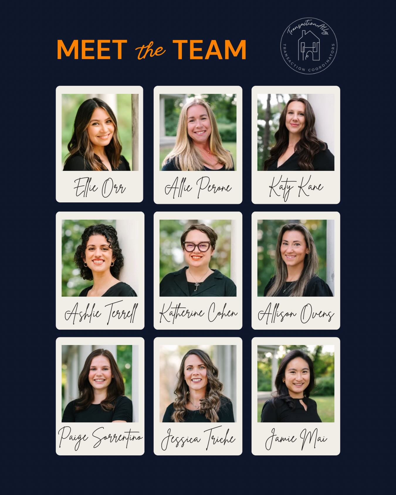 Is it just us, or did January fly by? As we move into the year ahead, we’re excited to start introducing each of our Transaction Coordinators so our clients and partners can get to know the dedicated professionals who ensure every detail is handled from contract to close!
If you’ve been considering adding a TC in 2026 to help you stay organized, scale your business, and reach your goals, we’d love to connect. But for now—hi from all of us! 👋