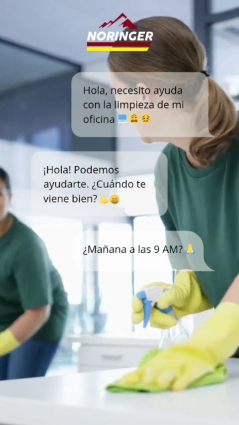 Tu oficina, bajo control con solo un mensaje. ✅
Más que un servicio de limpieza, somos tu aliado de confianza. Nuestra atención personalizada por chat nos permite resolver tus dudas y organizar tu mantenimiento de forma inmediata.
Sin esperas, sin complicaciones, solo excelencia en el trato. 🚀💻
-----------------
Your office, under control with just one message. ✅
More than a cleaning service, we are your trusted partner. Our personalized chat support allows us to answer your questions and organize your maintenance immediately.
No waiting, no hassle, just excellence in service. 🚀💻
#limpiezaprofesional #cleaning #denia #jávea #ondara