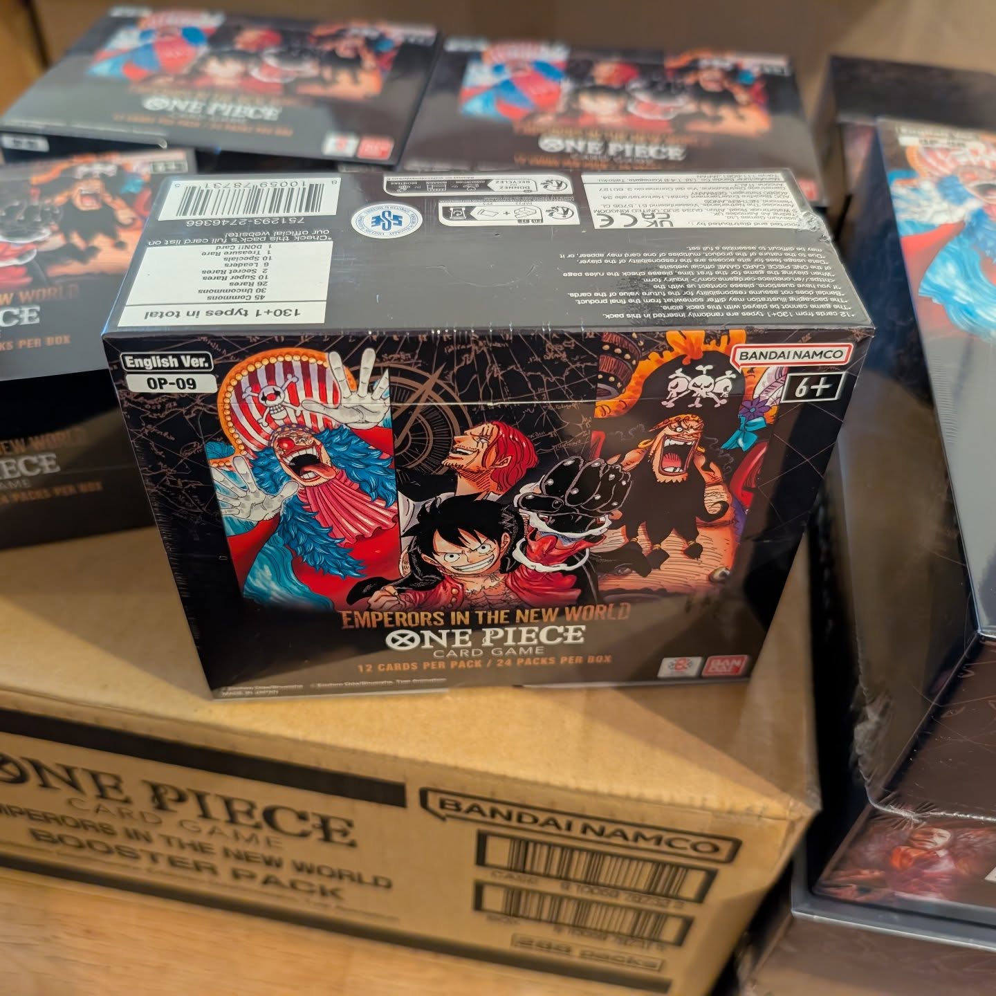 It's finally time! OP09 and DP-06 are here, and shipping for release on Friday. The set looks absolutely fire, so grab yours from the site while stocks last 🤩
#onepiece #onepiecefan #onepiecetcg #onepiecelover