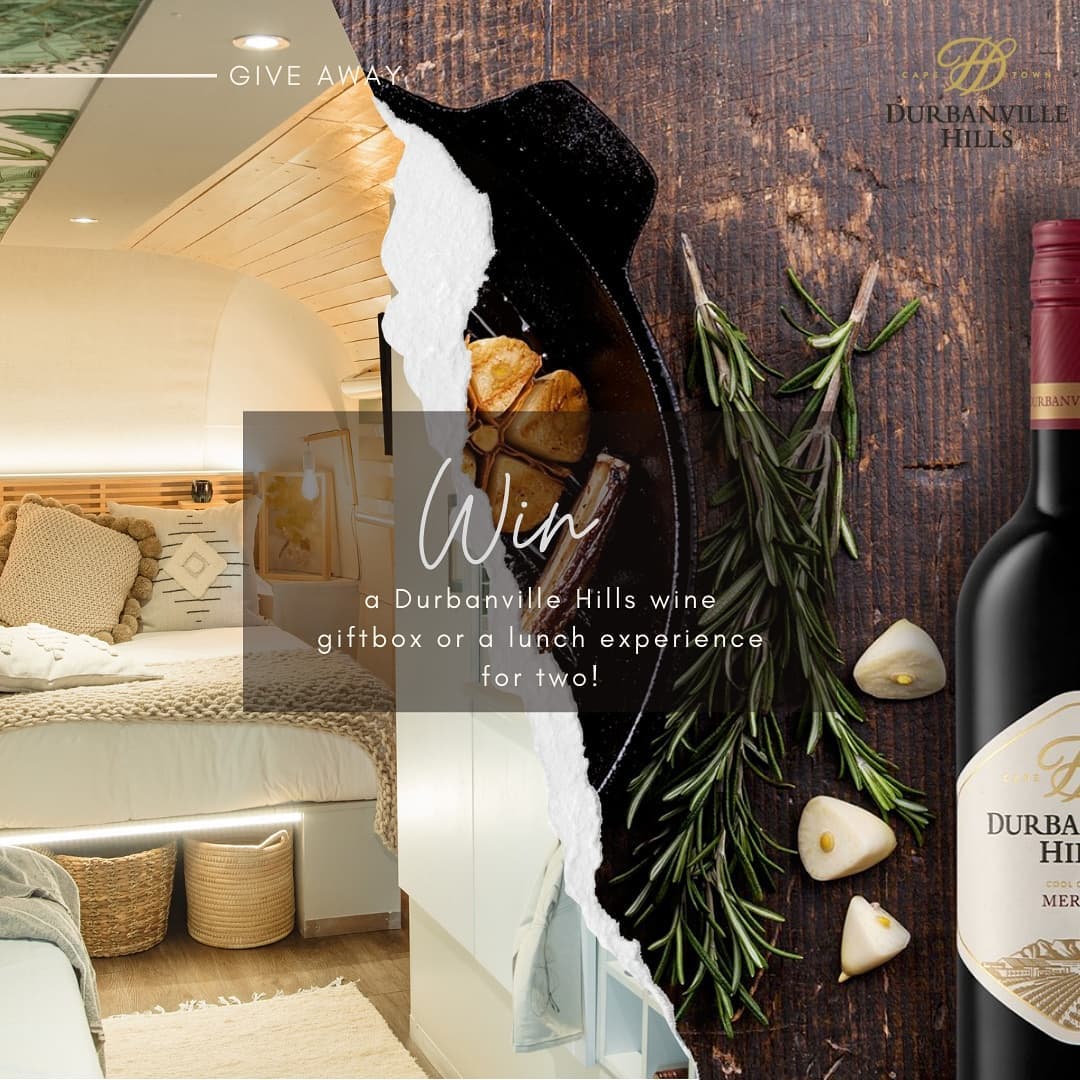 To celebrate a successful revamp of the Cape Winelands Trailer @granddaddyhotel , weâve partnered up with Durbanville Hills to give away a âCape Winelandsâ experience to two lucky winners who will be selected at random!
Â
1st Price: Durbanville Hills wine gift box
2nd Price: Lunch at the Tangram restaurant in Durbanville Hills
Â
How to enter:
1. Follow @osmondlange and @durbanvillehills
2. Like this post
3. Tag a friend in the comments section below
Â
Bonus entry:
Double your chances of winning by sharing this post to your story!
Due to the latest lockdown restrictions all alcohol sales are suspended and all the eateries at Durbanville Hills are temporarily closed, therefore the prizes may only be redeemed at when the above is permitted.
Â
The giveaway is open to South African residents over the age of 18. Entries close at midnight on 29th September 2021 and the winner will be announced on the 30th September 2021. Â
Â
#durbanvillehills #durbanvillehillswine #winegiveaway #giveaway #wineandfriends #capewinelands #decorexafrica #designtrail #granddaddyhotel #granddaddyrevamp #interiordesign #decor #designtrailcapetown #decorex #designinspirastion #design #interiorarchitect #whatsonincapetown