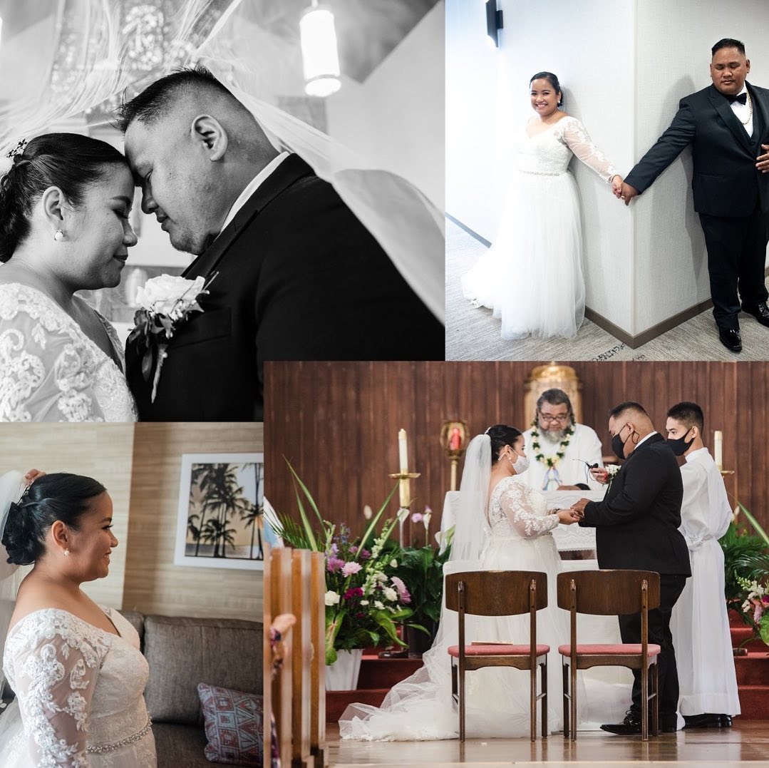 Happy 1st wedding anniversary Normie & John!
•
📋 Coordination: @lilikoi.lane
📸 Photo + Video: @blessedcreatives
💄Hair + Make-up: Geri Valencia
💐 Florist: Myra’s Florals
🍱 Caterer: @acateredexperience
⛪️ Venue: Our Lady of Sorrows Catholic Church, Wahiawa
•
#LilikoiLaneEvents #HawaiiWedding #OahuWeddingPlanner #EventCoordinator #WeddingCoordinator