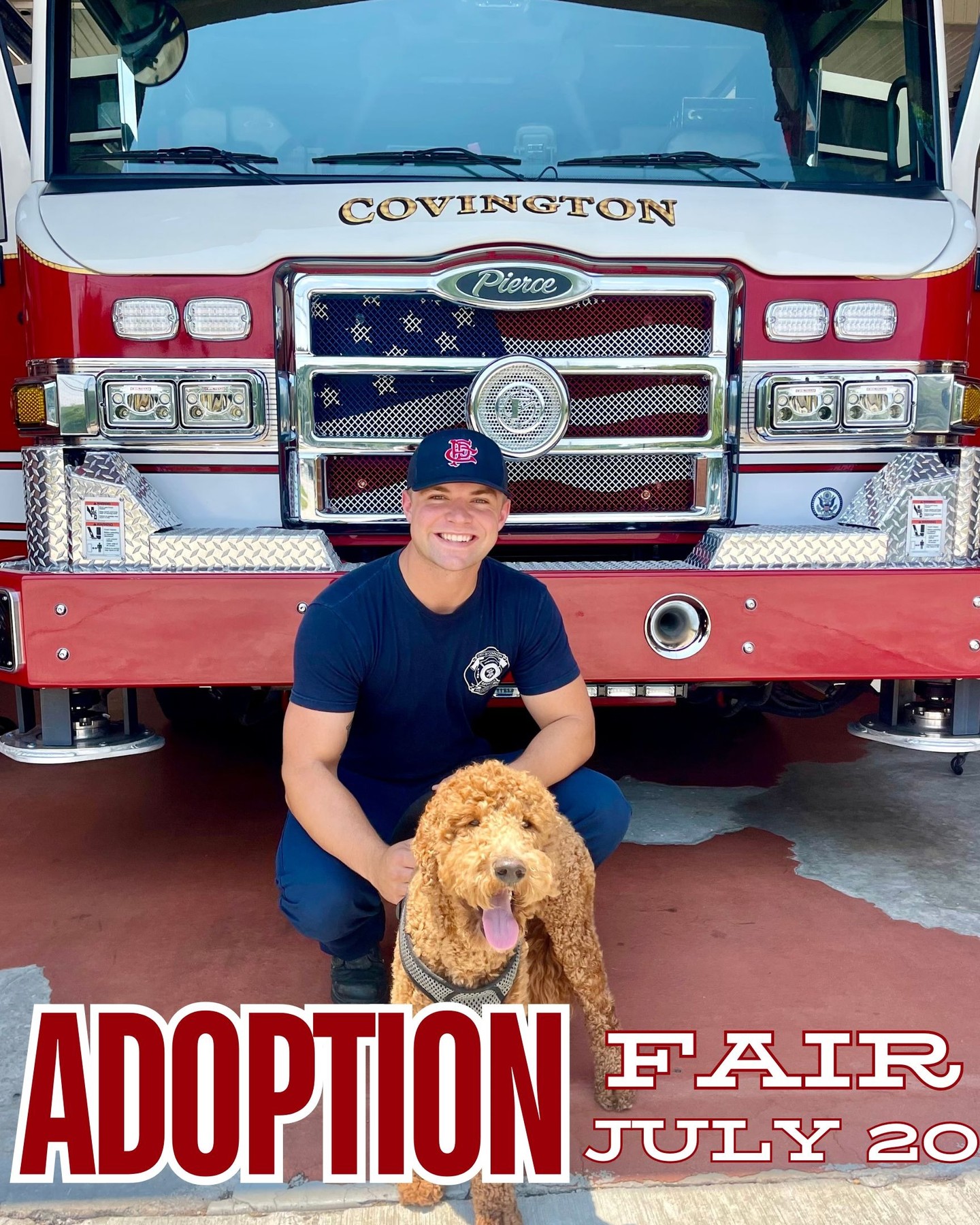 Find your new furry friend this Saturday, July 20th from 9-11am at the Covington Fire Department (2101 Pace St.) for our first Adoption Fair with Newton County Animal Shelter. We will have kittens/small cats and small/medium dogs. Only cash or checks will be taken for payment. We hope to see you all there!