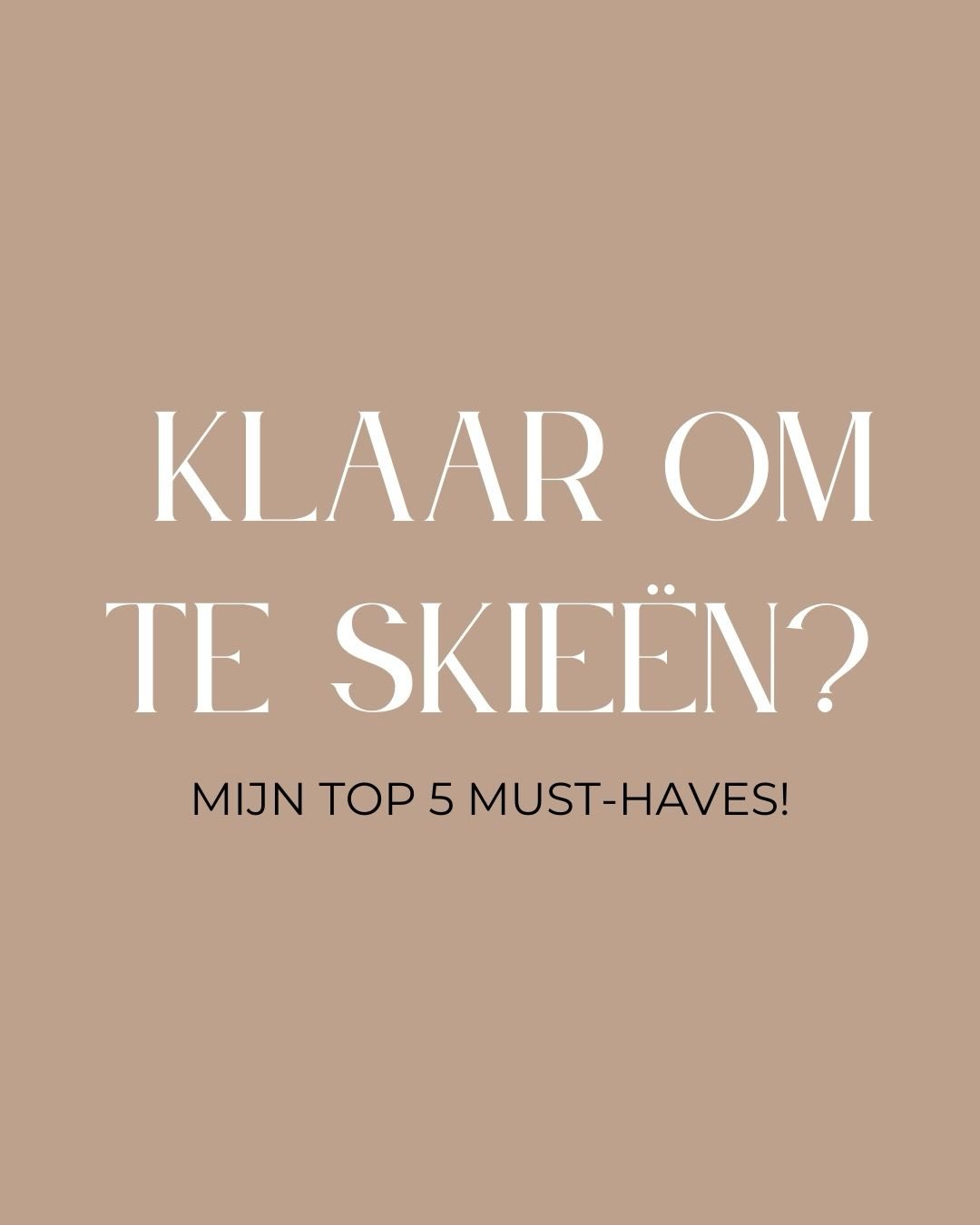 MUSTHAVES OP DE PISTE! ⛷️
__________
Klaar voor de skivakantie. De bergen roepen jou al…
Maaar, denk je ook even aan jouw huid? 🙏🏻
Zon op hoogte, koude wind en sneeuwreflectie vragen extra zorg voor je huid. Daarom deel ik mijn persoonlijke top 5 skincare must-haves voor op skivakantie. Echt alles wat ik zelf ook meeneem op de piste.
👈🏻 Swipe door voor mijn essentials
👈🏻 En kijk zeker tot op het einde voor extra tips
Je huid gaat je dankbaar zijn ✨
Geniet ten volle van de bergen, de zon, de sneeuw en het samen zijn! ❤️
Veel liefs,
Paulien.
__________
#skincaretips #skivakantie #orthomoleculairhuidexpert #gezondehuid #apresski @imageskincarebenelux @cantabrialabs_benelux