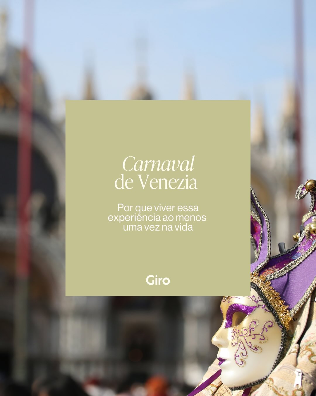 Neste sábado (31/01) começa o Carnaval de Veneza! 🎭🪅
Ao longo de quase três semanas, a cidade se transforma em um grande palco a céu aberto, onde tradição, espetáculo e história se encontram.
Muito mais do que uma festa, o Carnaval é uma das expressões mais simbólicas de Veneza. Entre desfiles aquáticos, apresentações de rua e rituais históricos, viver esse período é entender a cidade por uma de suas camadas mais profundas.
A Giro te acompanha para descobrir a Itália além do óbvio🧡
#carnavalvenezia #culturaitaliana #descobrindoaitalia