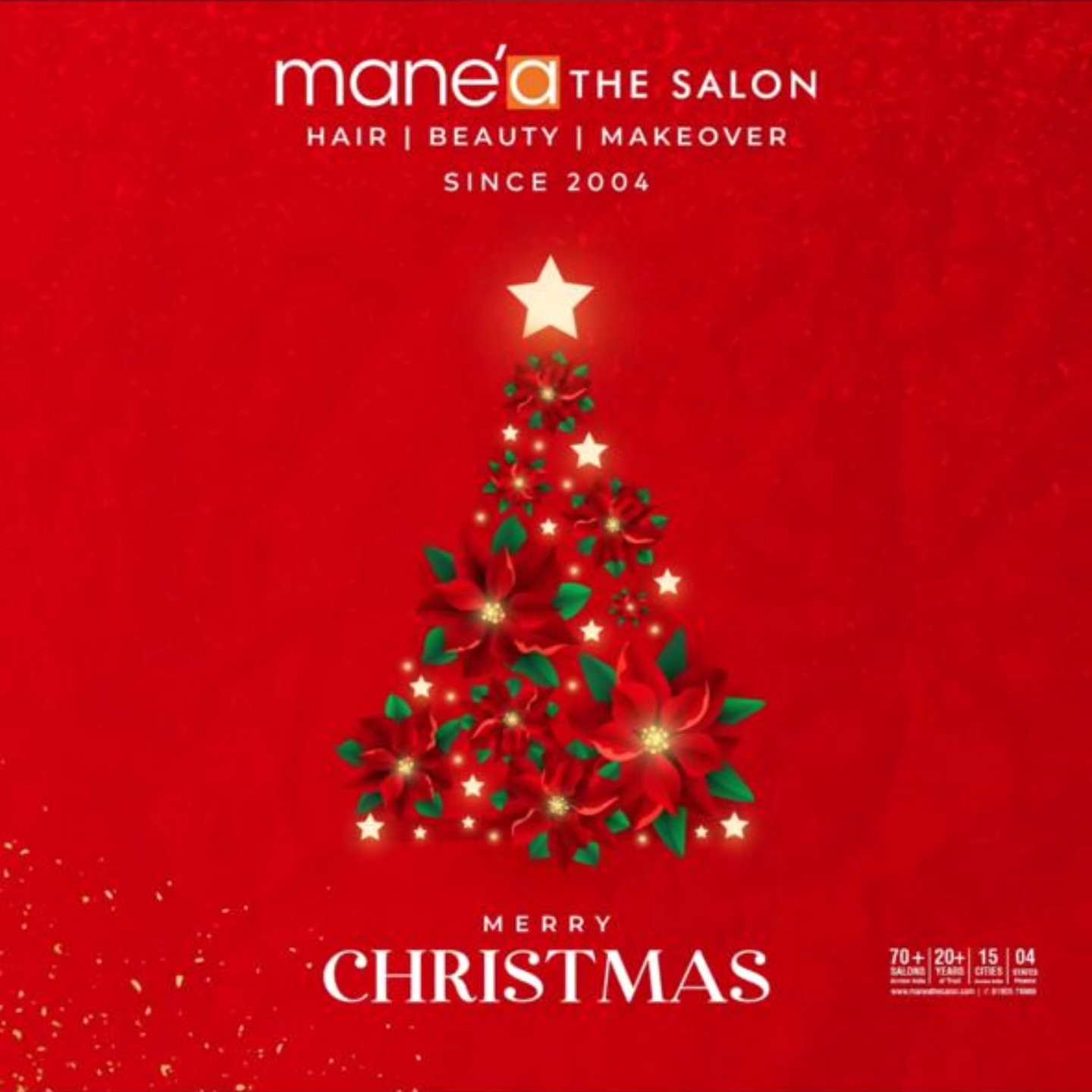 May your Christmas be as beautiful and radiant as you are! 🎄✨ Wishing you joy, love, and style this holiday season. Merry Christmas from all of us at Manea The Salon! ❤️💇♀️🎅
#merrychristmas #christmas #Maneasalon #maneathesalon