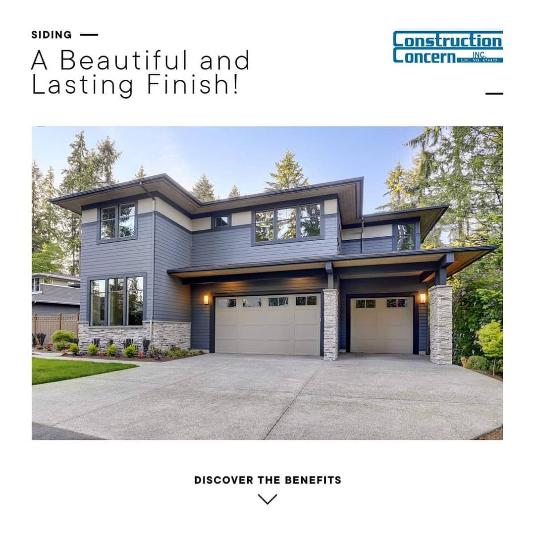 Looking for ideas on how to improve your home? We've got an 💡 for you!
Here are the Top 10 Benefits of New Vinyl Siding!
🔨 Increases Curb Appeal
🔨 Retains Lasting Color
🔨 Huge Selection of Styles, Colors, & Trims
🔨 Durable
🔨 Low Maintenance
🔨 Resists Mold and Mildew
🔨 Environmentally Friendly
🔨 Easy to Install
🔨 Great Warranties
🔨 Smart Investment
.
.
.
#constructionconcern #construction #home #homeimprovement #energy #airconditioning #heating #HAC #energyefficiency #energyefficient #windows #door #siding #roofingl #homedepot #sears #lowes #paint #solarpanels #roomaddition #socal #lacounty #kerncounty #conejocounty #orangecounty #sanfernandovalley #santaclaritavalley #sanbernardinocounty #venturacounty