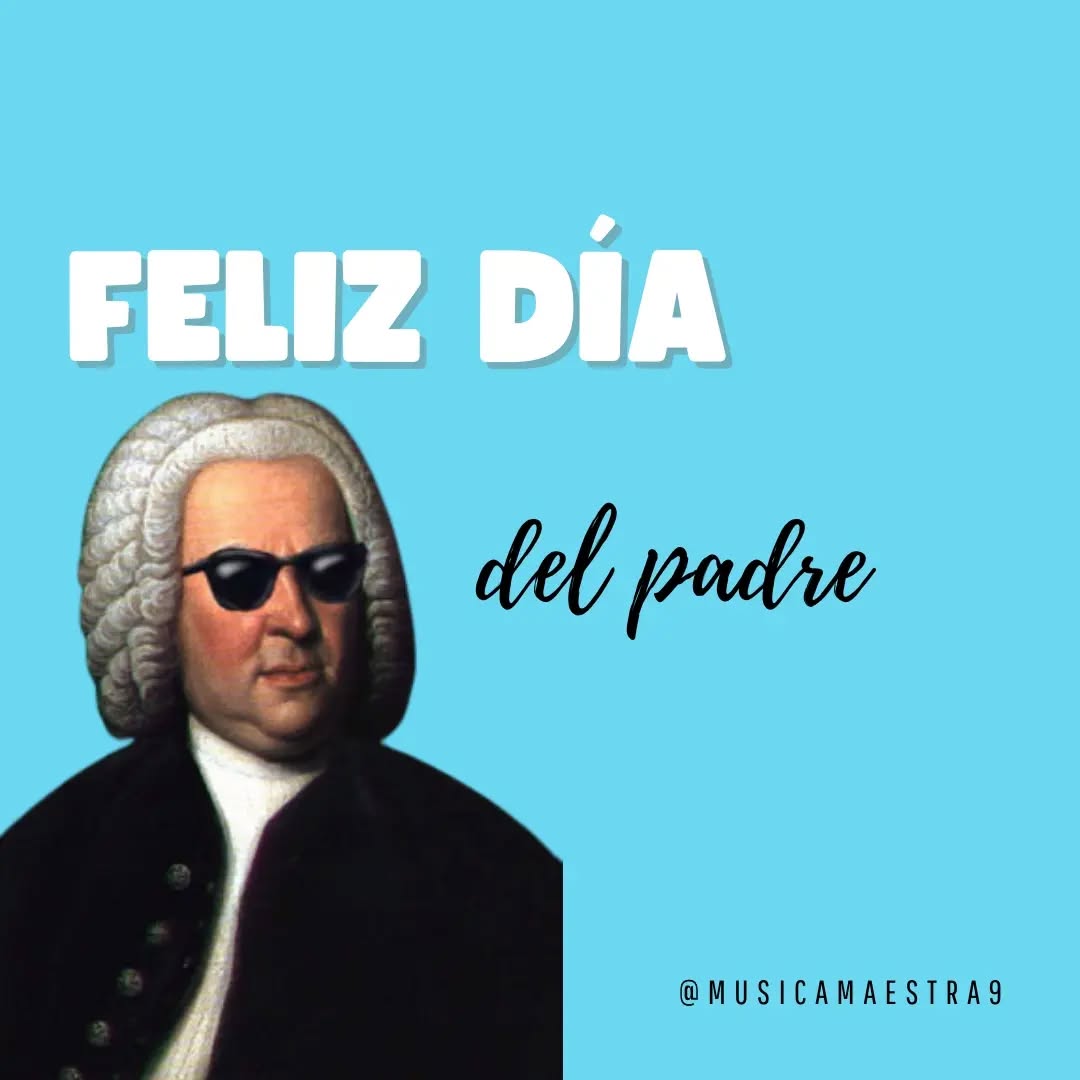 ¡Feliz día del padre!
¿Sabéis por qué he elegido a Bach para celebrar este día?
J.S. Bach tuvo muchos hijos aunque, por desgracia, algunos fallecieron a temprana edad.
¿Sabes el número exacto de hijos? 🔽
🎵https://youtu.be/HBm5O4mREV0
#díadelpadre #clasedemúsica #jsbach #johannsebastianbach #musicclass #músicaprimaria #músicasecundaria #recursosmusicales #recursosparaclase #loshijosdebach #músicaantigua #musicresources #felizdía #felizdíadelpadre #composers #compositores #música #music