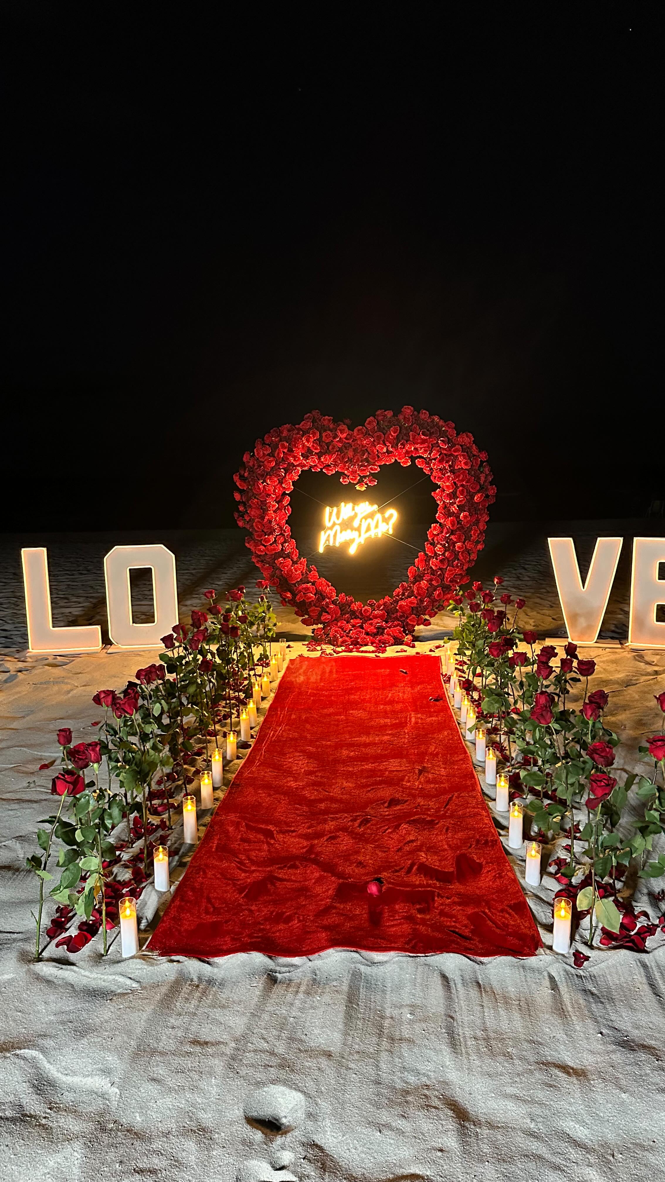 A luxury beach marriage proposal, designed as a bespoke experience.
A heart-shaped arch, fresh roses, an elegant aisle, and candlelight by the ocean.
Every detail is curated to create a rare, intimate, and unforgettable moment.
✨ Luxury marriage proposal planning
🌊 Romantic beach setup
💍 Bespoke exclusive experiences
👉 Private message for a personalized creation
Luxury Proposal | Beach Proposal | Miami Proposal | Proposal Planner
#proposal #proposalgoals #sunsetproposal #beachproposal #miamiproposal