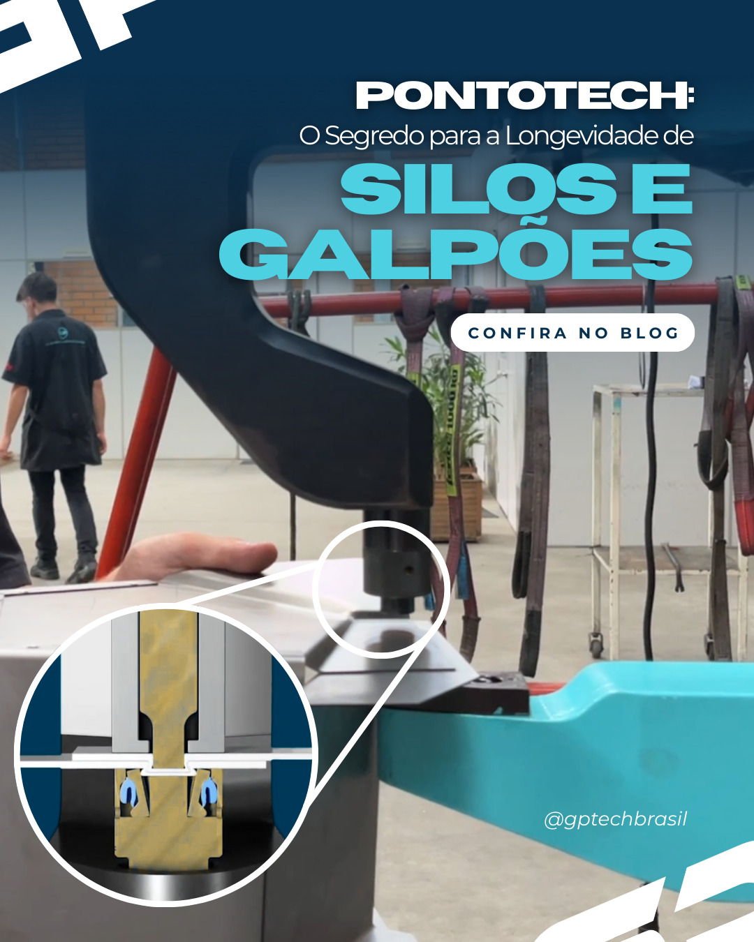 A durabilidade de uma estrutura rural começa na união das chapas. Ao contrário da solda, que agride o revestimento e acelera a corrosão, a tecnologia PontoTech utiliza a conformação MECÂNICA a frio.
Observe o corte técnico: as chapas se entrelaçam de forma robusta, garantindo que a proteção galvanizada permaneça intacta. É mais produtividade na fábrica e uma vida útil muito superior no campo.
✅ Sem consumíveis.
✅ Sem danos térmicos.
✅ 100% resistente.
Saiba mais no Blog. Link na BIO!
Fale com um especialista agora mesmo!