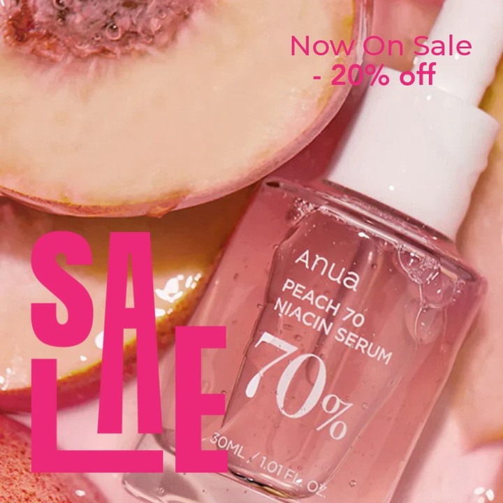🍑✨ GLOW ALERT ! ✨🍑
Le Anua Peach 70% Niacin Serum est en PROMO -20% 😍🔥
💖 Illumine le teint
💖 Unifie la peau
💖 Hydrate & donne un glow naturel
C’est le moment ou jamais de l’ajouter à ta routine ✨
⏳ Offre limitée – stock limité !
📍 Disponible chez Yontabe
📞 78 580 25 25
💻 www.yontabe.com
🏢 Sacré-Cœur 3 – Centre d’Affaires Bin Abdallah