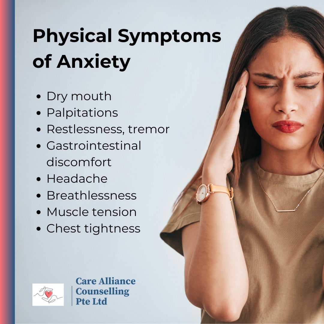 Anxiety often manifests physically with symptoms like dry mouth, palpitations, restlessness, gastrointestinal discomfort, and muscle tension.
Recognizing these signs is crucial for managing anxiety effectively.
#AnxietyAwareness #MentalHealthMatters #PhysicalSymptoms #StressManagement #Wellbeing
