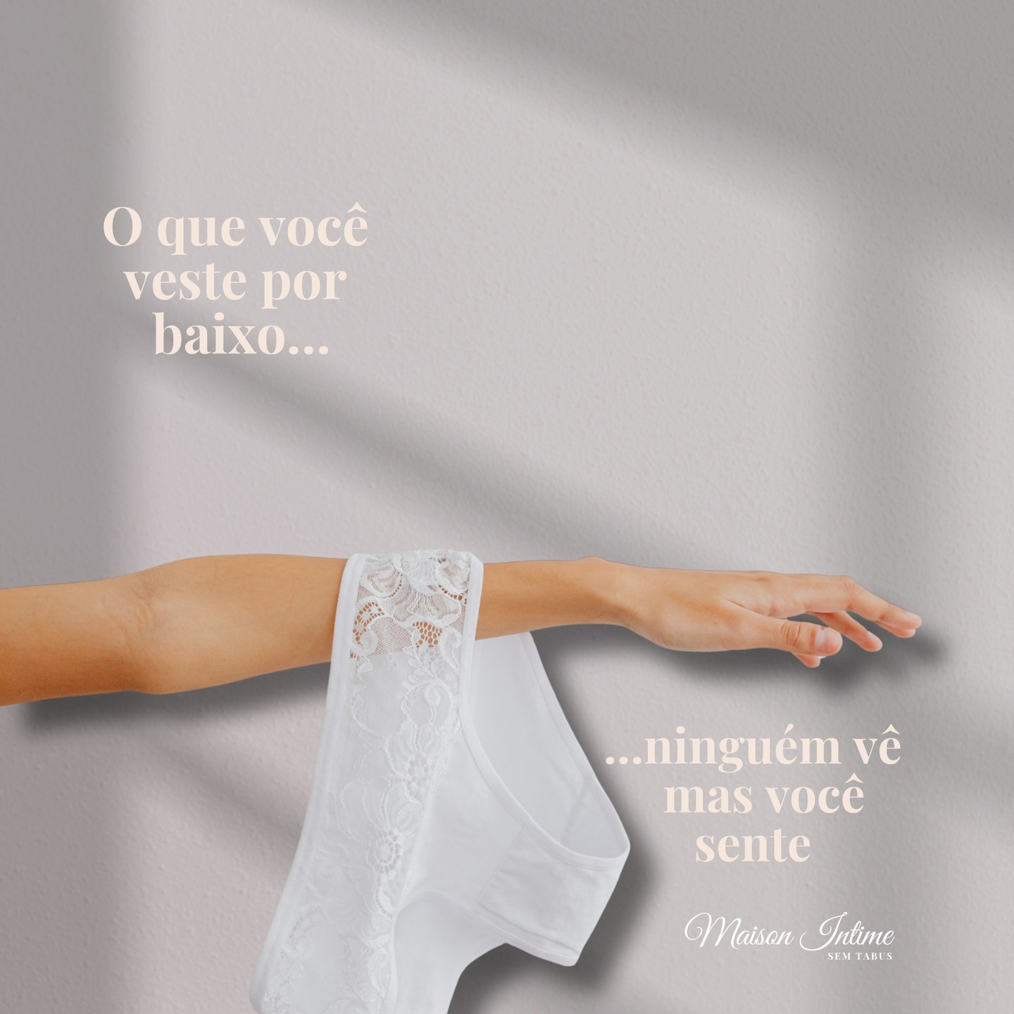 Descubra na Maison Intime. Link na bio.