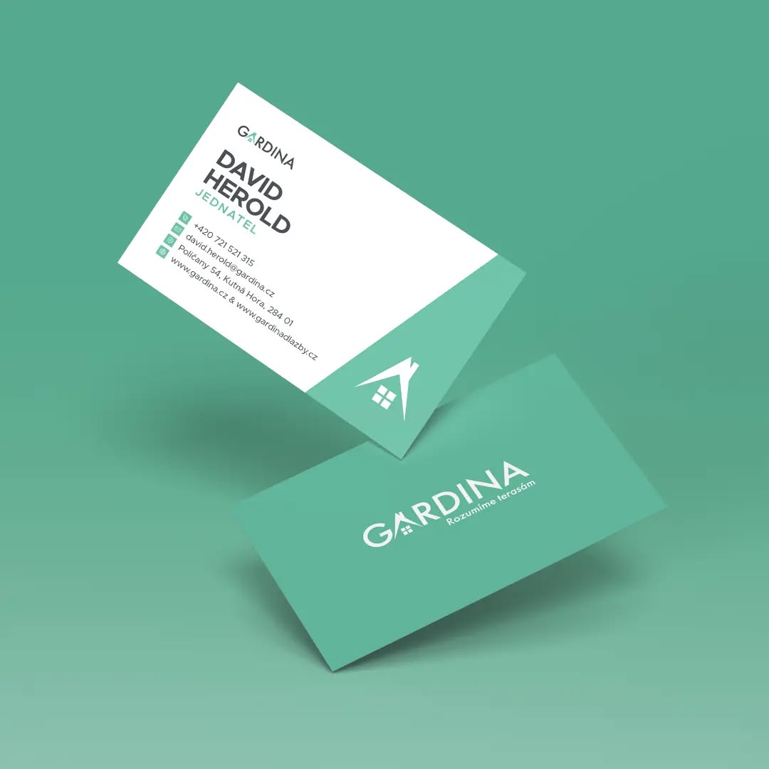 Oboustranné vizitky pro odborníky v oblasti teras - Gardina. ✅
Při tvorbě těchto vizitek jsem se zaměřil na zachycení identity společnosti. Barevnost vizitek a celková grafická koncepce byly pečlivě navrženy tak, aby vytvářely vizuální spojení s logem a designem webových stránek. 🎨
.
.
.
Double-sided business cards for experts in the field of terraces - Gardina. ✅
When creating these business cards, I focused on capturing the company's identity. The color of the business cards and the overall graphic concept were carefully designed to create a visual connection with the logo and website design. 🎨
#vizitky #businesscard #terasy #terrace #grafika #design #designer #antoninparal #logodesigner #like #graphics #graphicdesign #kolin