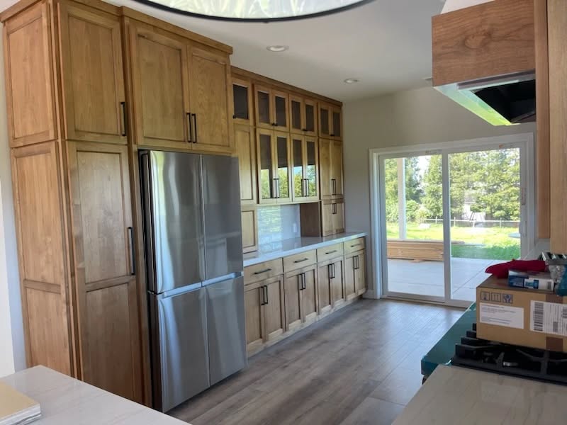 #specialmade #customcabinets #alderwood