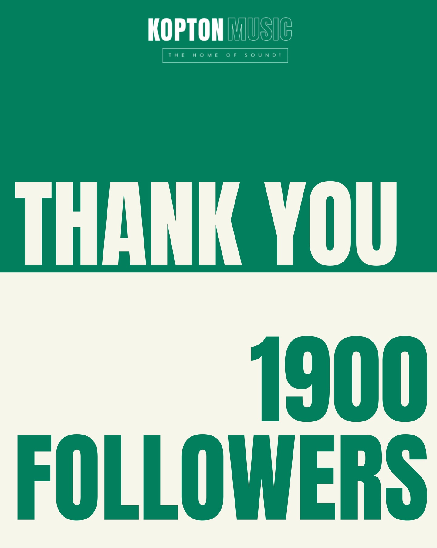 Thank you so much to everyone who’s been following our journey!🥹🙏🏿I remember when this page had 20 followers.💚Road to 2.5k begins now!🌍🚀Thank you for the support.
#koptonmusic #2kfollowers #musicpublisher #synclicensing #southafricanmusic